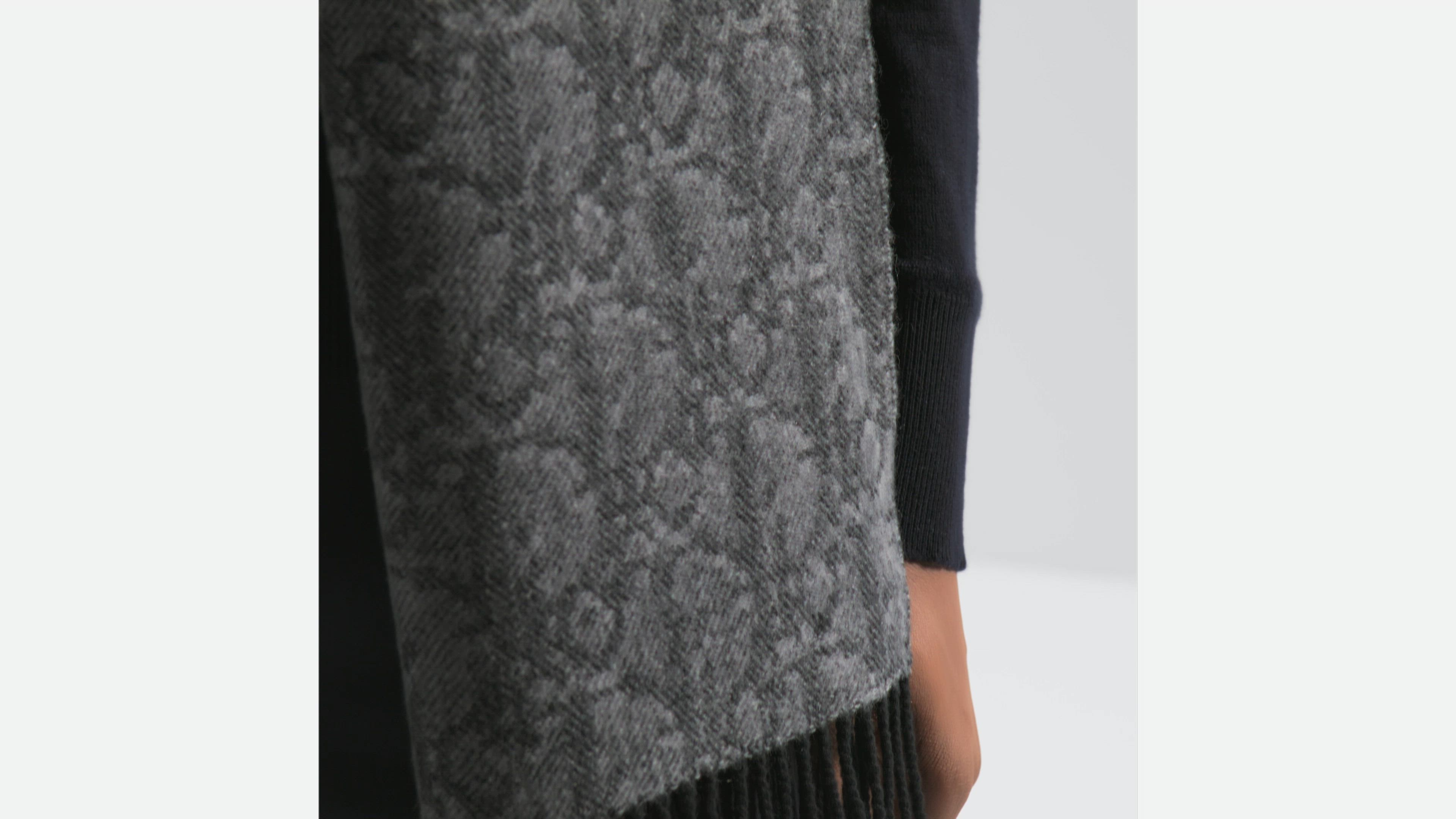 ディオール オム 未使用 カシミアウール マフラー ダブルフェイス DIOR