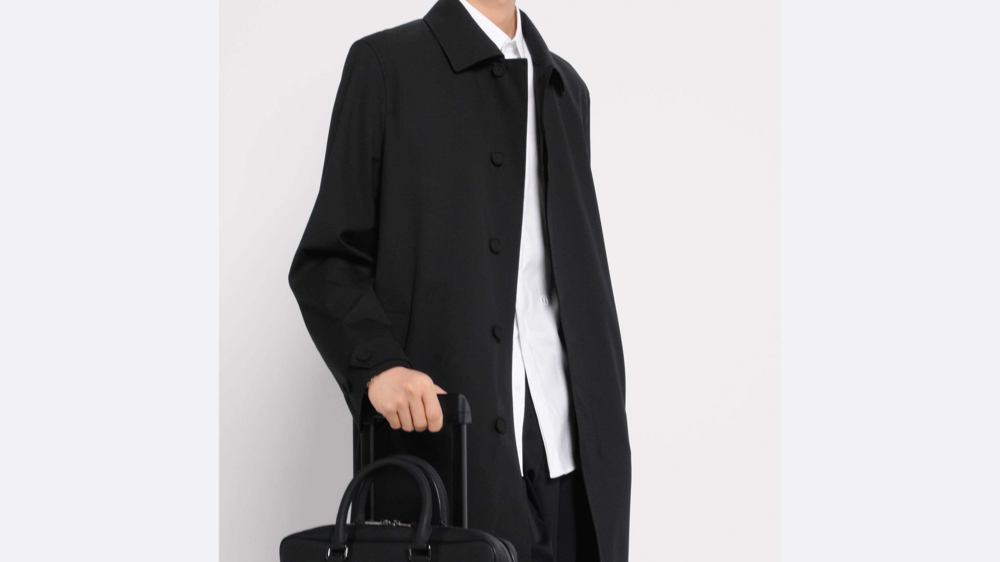 DIOR AND RIMOWA キャリーオン スーツケース ブラック ディオール