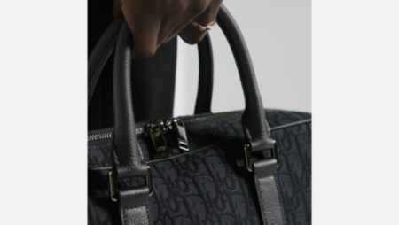 DIOR | ジップ ブリーフケース ディオール オブリーク ジャカード