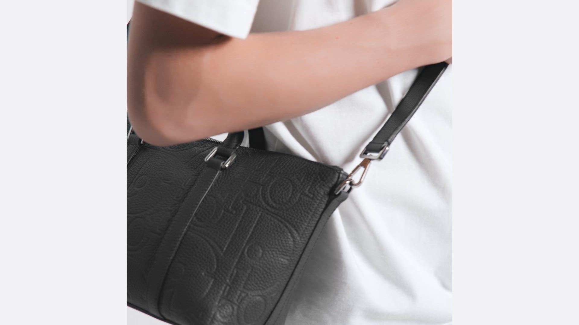 DIOR | Weekender 25 バッグ ディオール グラビティ レザー & グレ