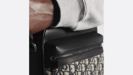 DIOR | Rider 2.0 ジップ メッセンジャーバッグ ディオール オブリーク