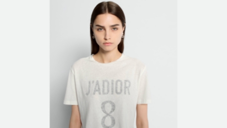 Christian Dior J’ADIOR 8 Tシャツ リネン コットン DIOR | J'Adior 8 Tシャツ コットン & リネン ジャージー