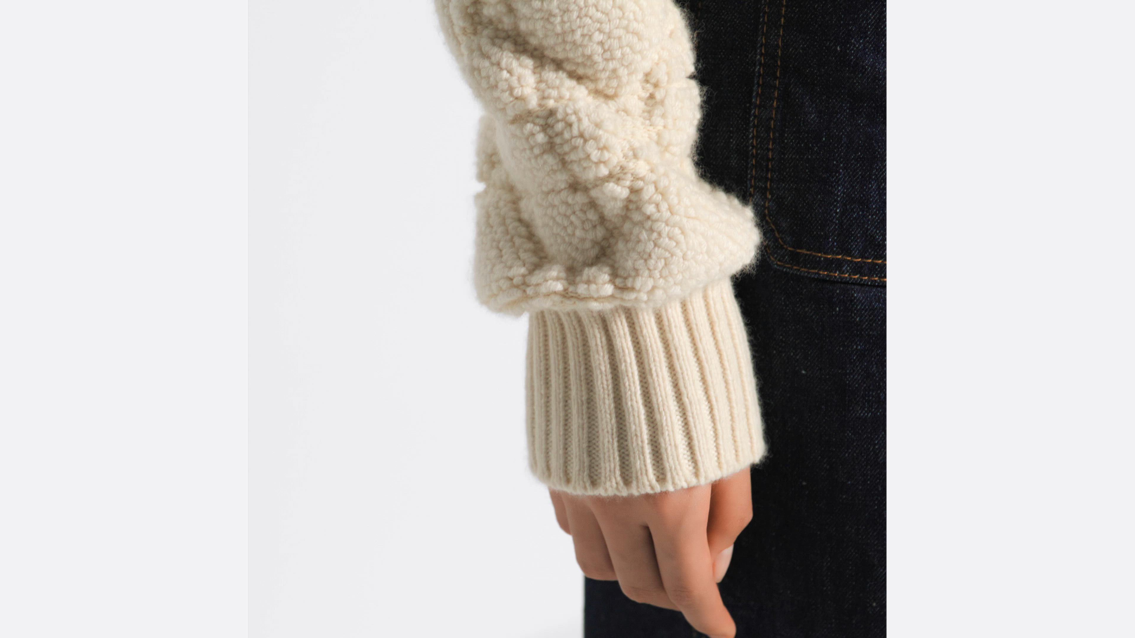 Christian Dior アイボリー ホワイト　カーディガン Christian dior cardigan white - Gem