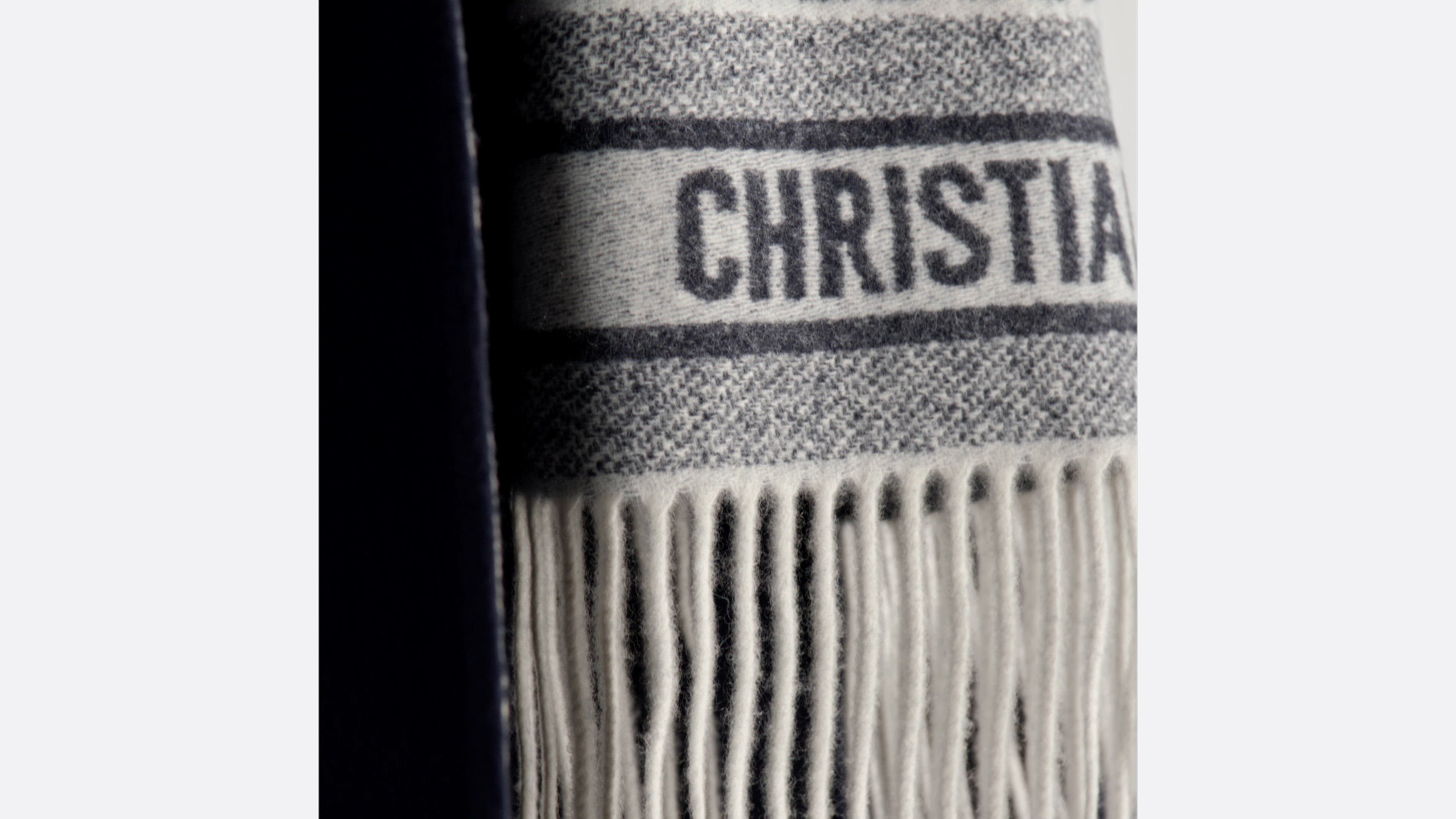 DIOR | マフラー ディオール オブリーク カシミヤ