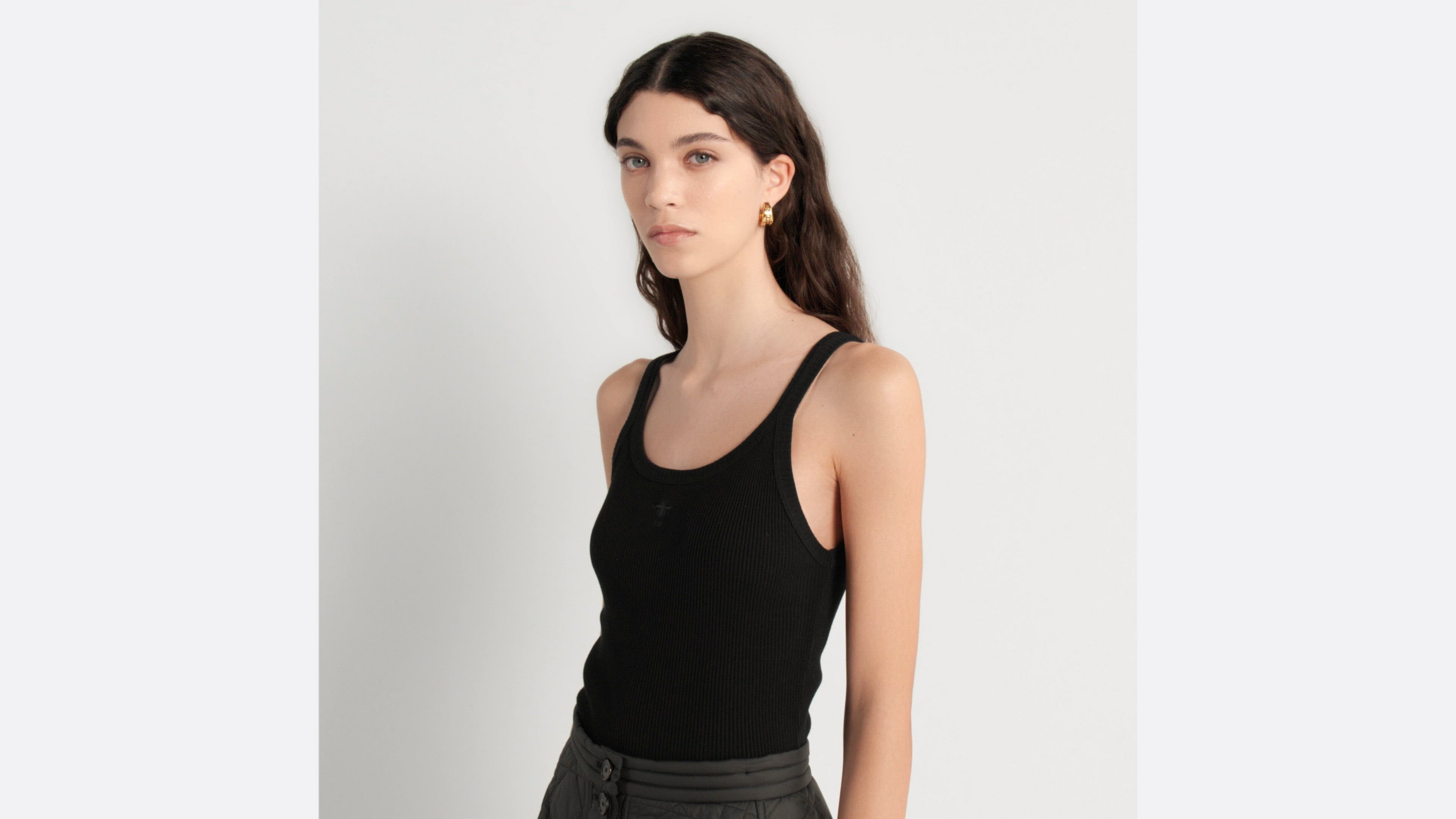 専用　Christian Dior ノースリーブ　ブラック 極美品 Christian Dior クリスチャンディオール タンクトップ