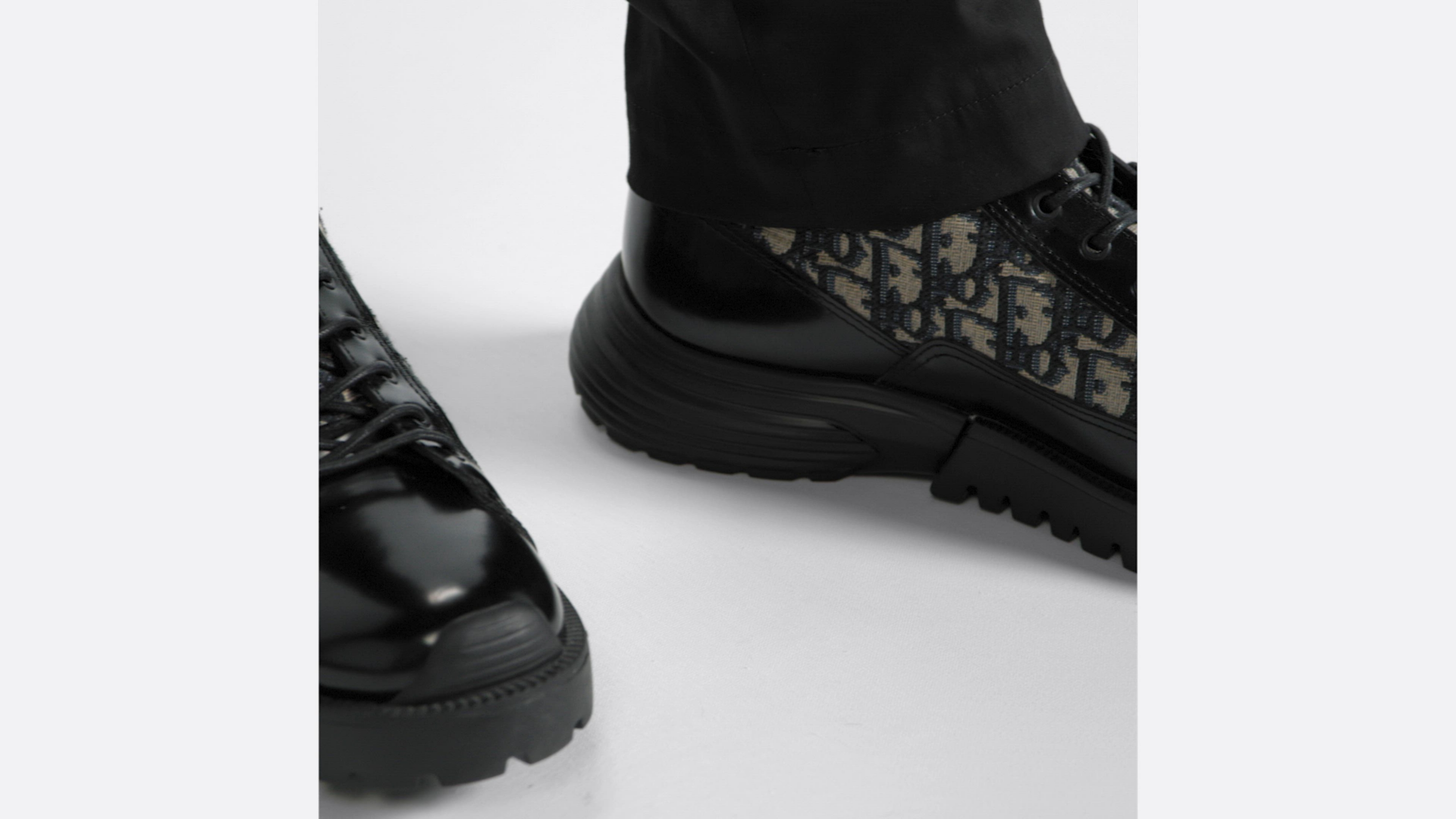 【正規品】Christian Dior コンバットブーツ オブリーク 美品 ディオール コンバットブーツ オブリーク メンズ SIZE 40