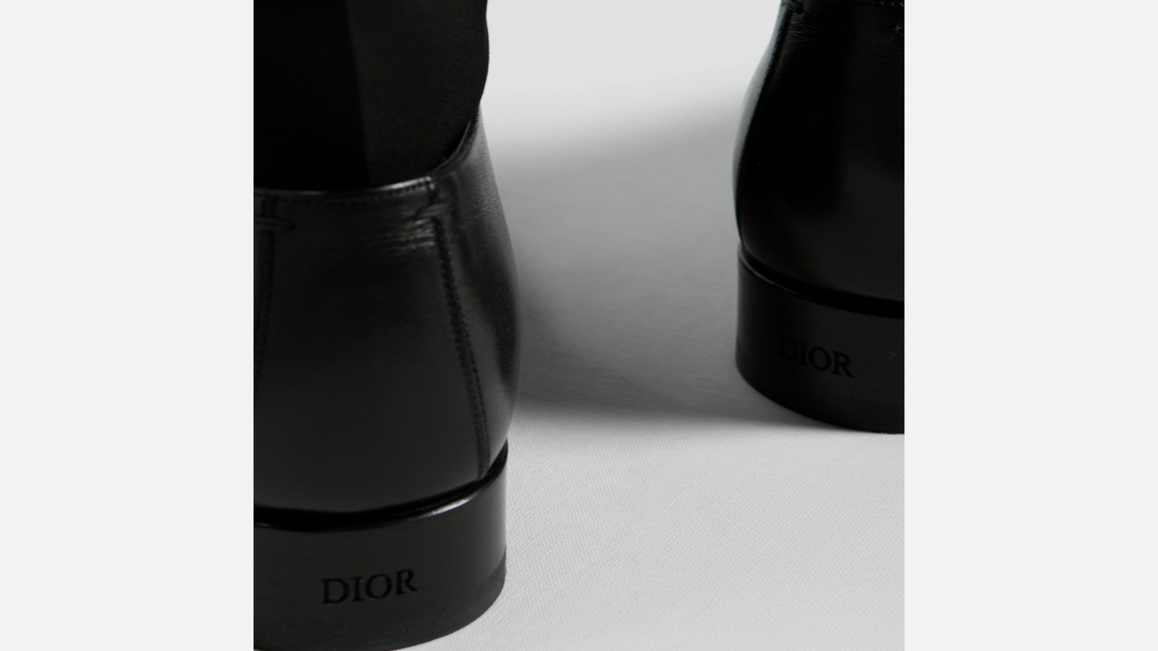 Dior Timeless Oxford Shoe Black Smooth Calfskin | DIOR