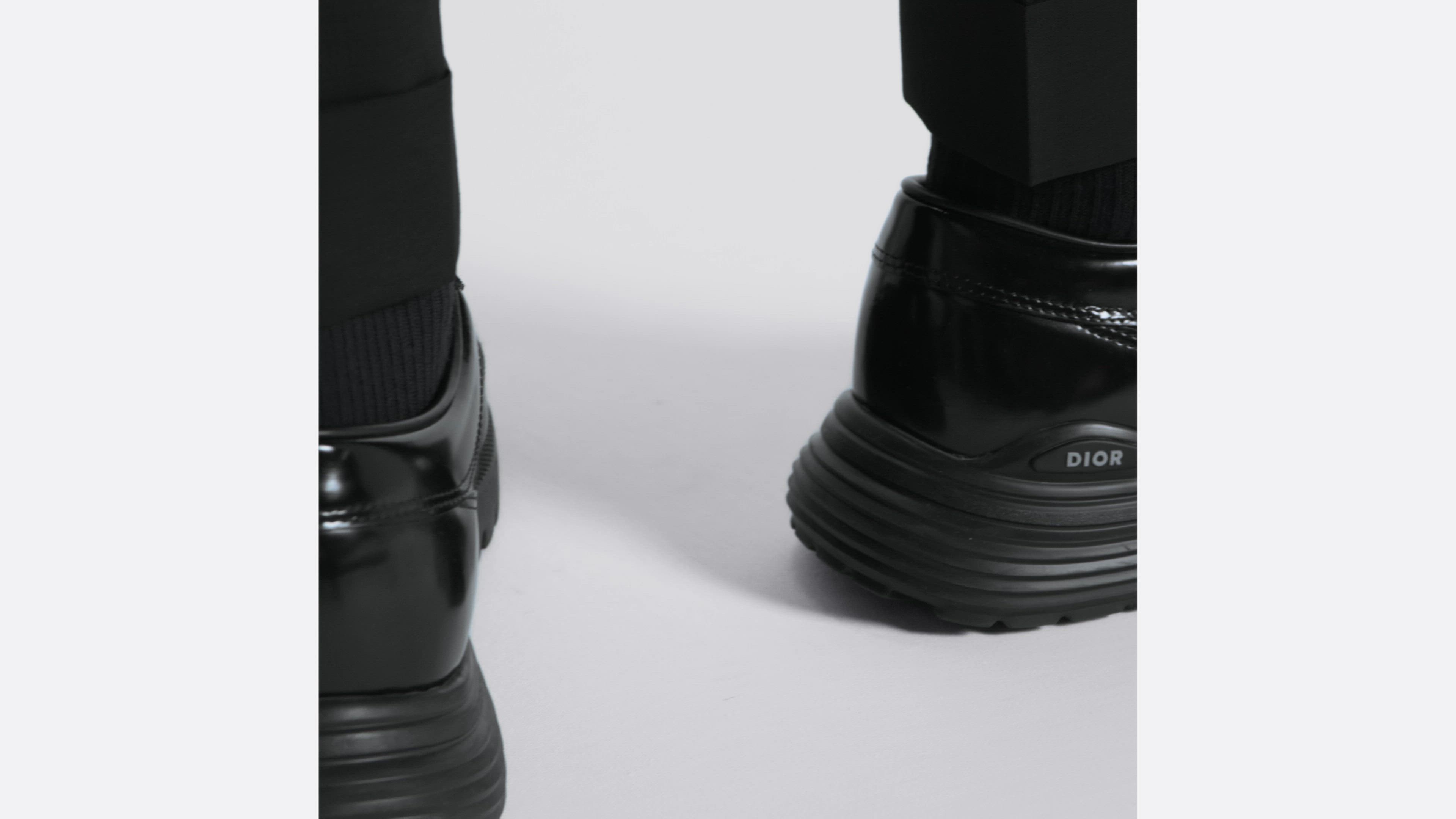 DIOR | Dior Combat ダービーシューズ ポリッシュド カーフスキン