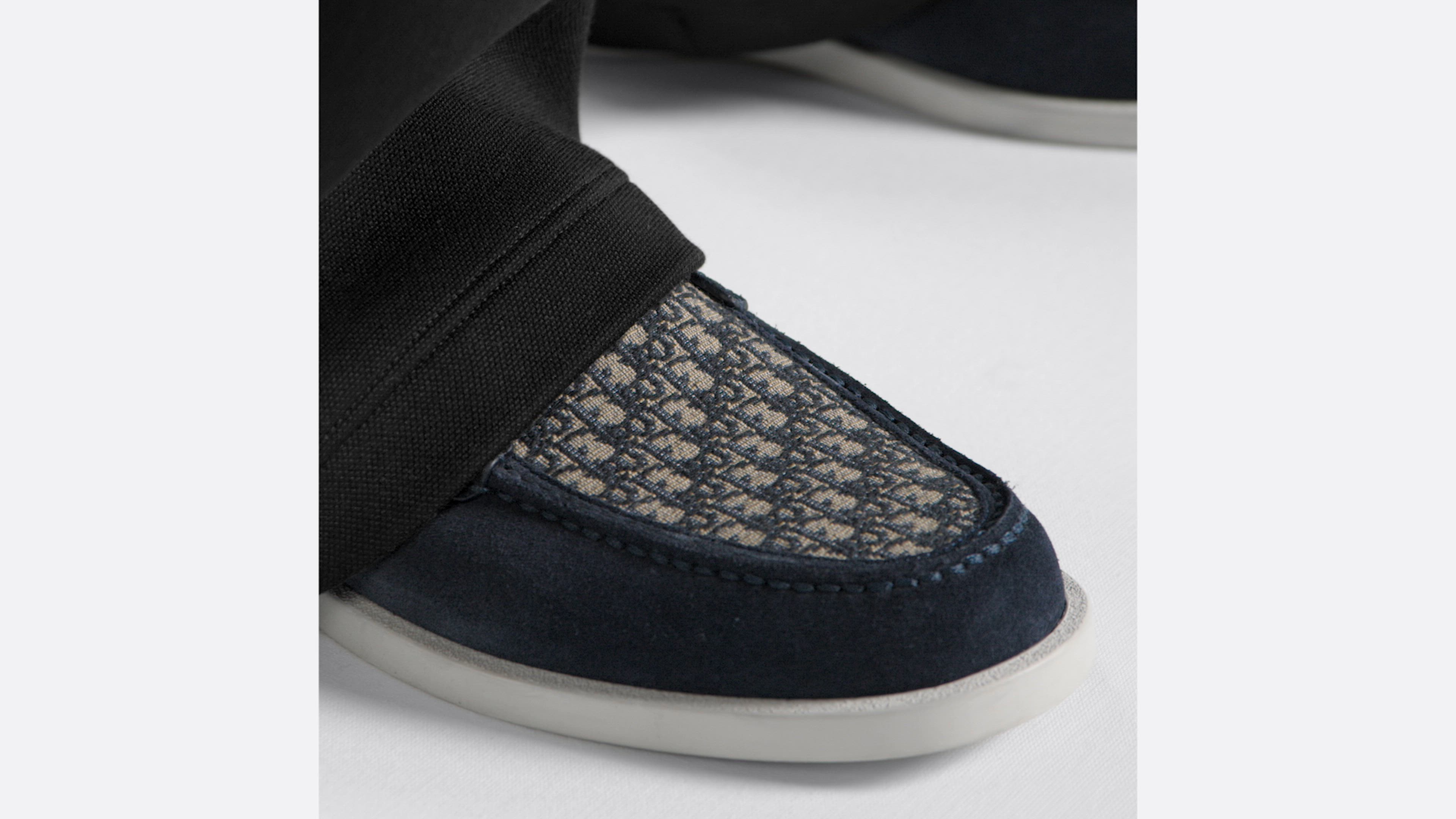 DIOR | Dior Granville ローファー スエード & ディオール オブリーク