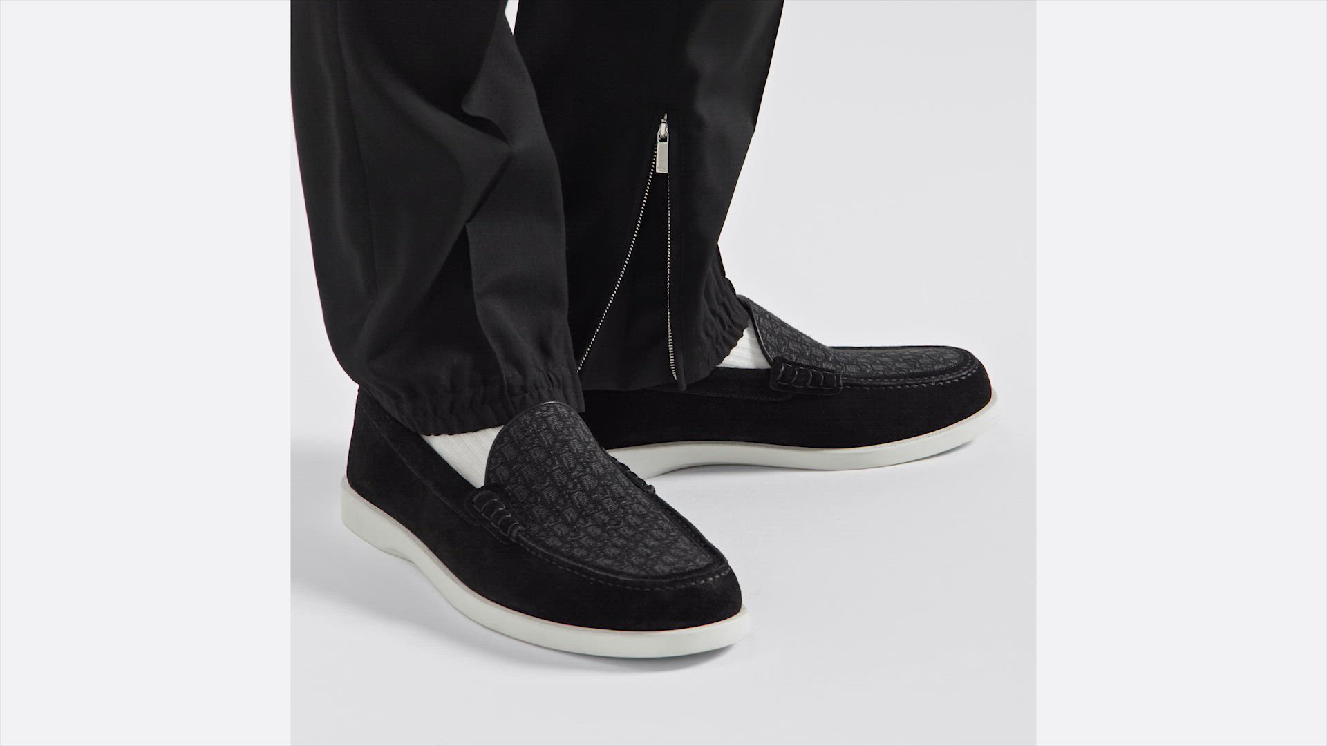 DIOR | Dior Granville ローファー スエード & ディオール オブリーク