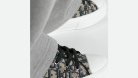 DIOR | B23 リーグ ハイトップスニーカー ディオール オブリーク ジャ