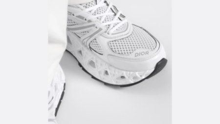 B35 NXXT Sneaker White Technical Fabric and White Technical Mesh