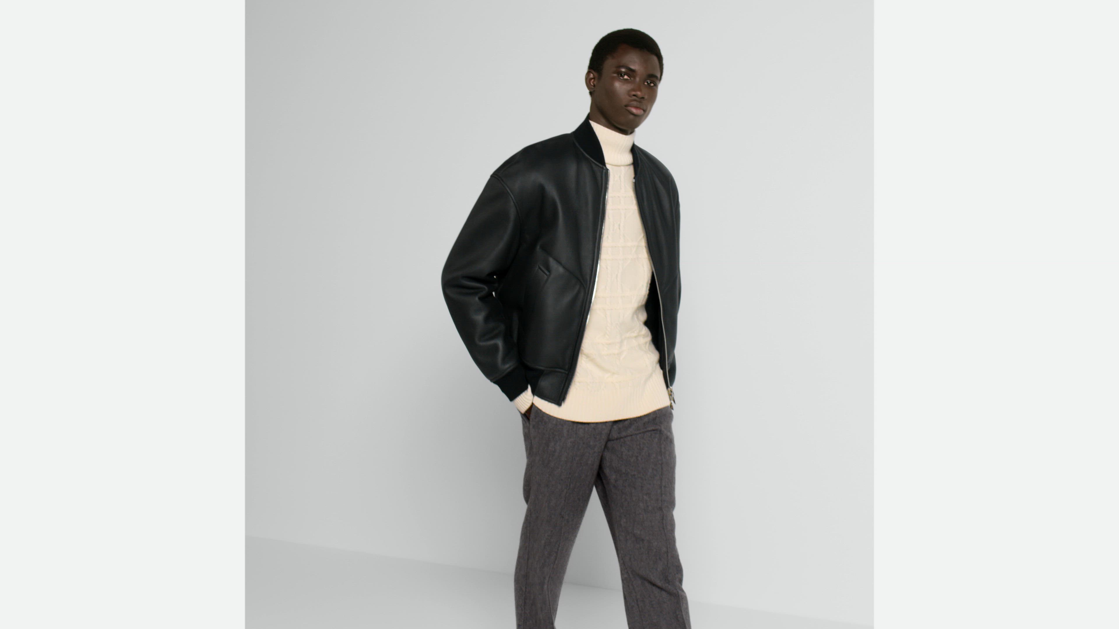 DIOR | Dior Icons リバーシブル ボンバージャケット ラムスキン