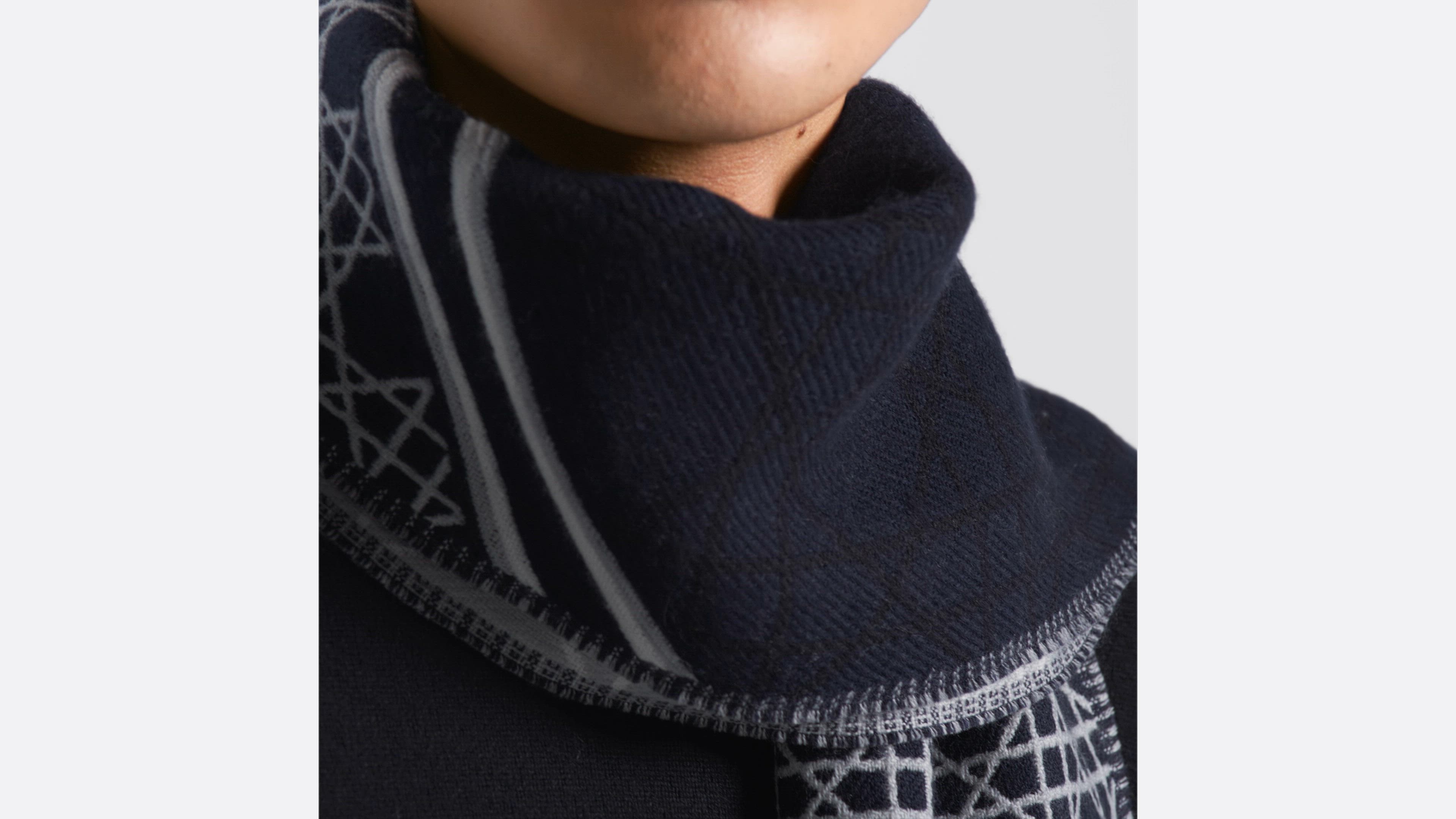 DIOR | マフラー カナージュ ウール