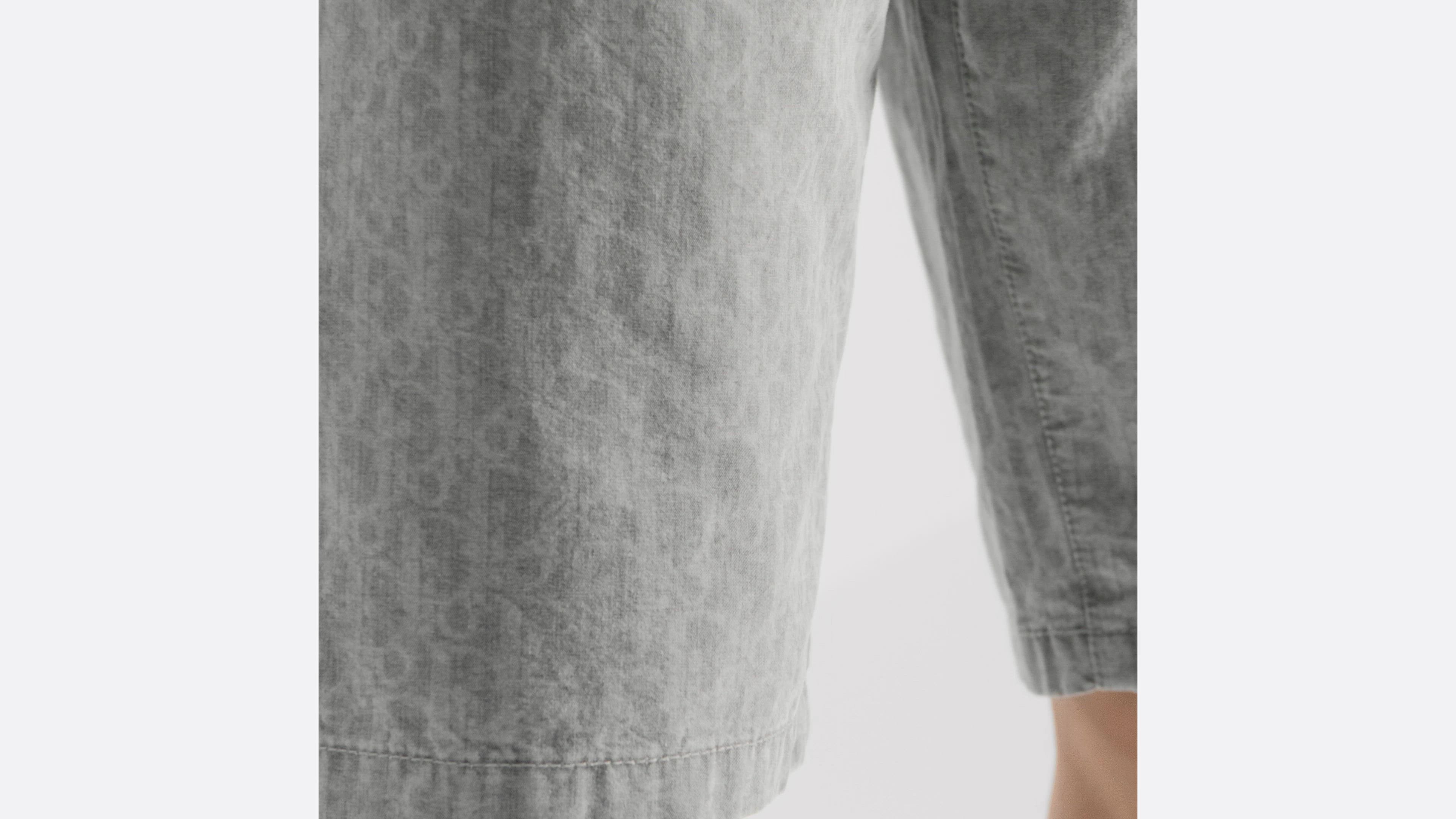 DIOR | バミューダショートパンツ ディオール オブリーク コットンデニム