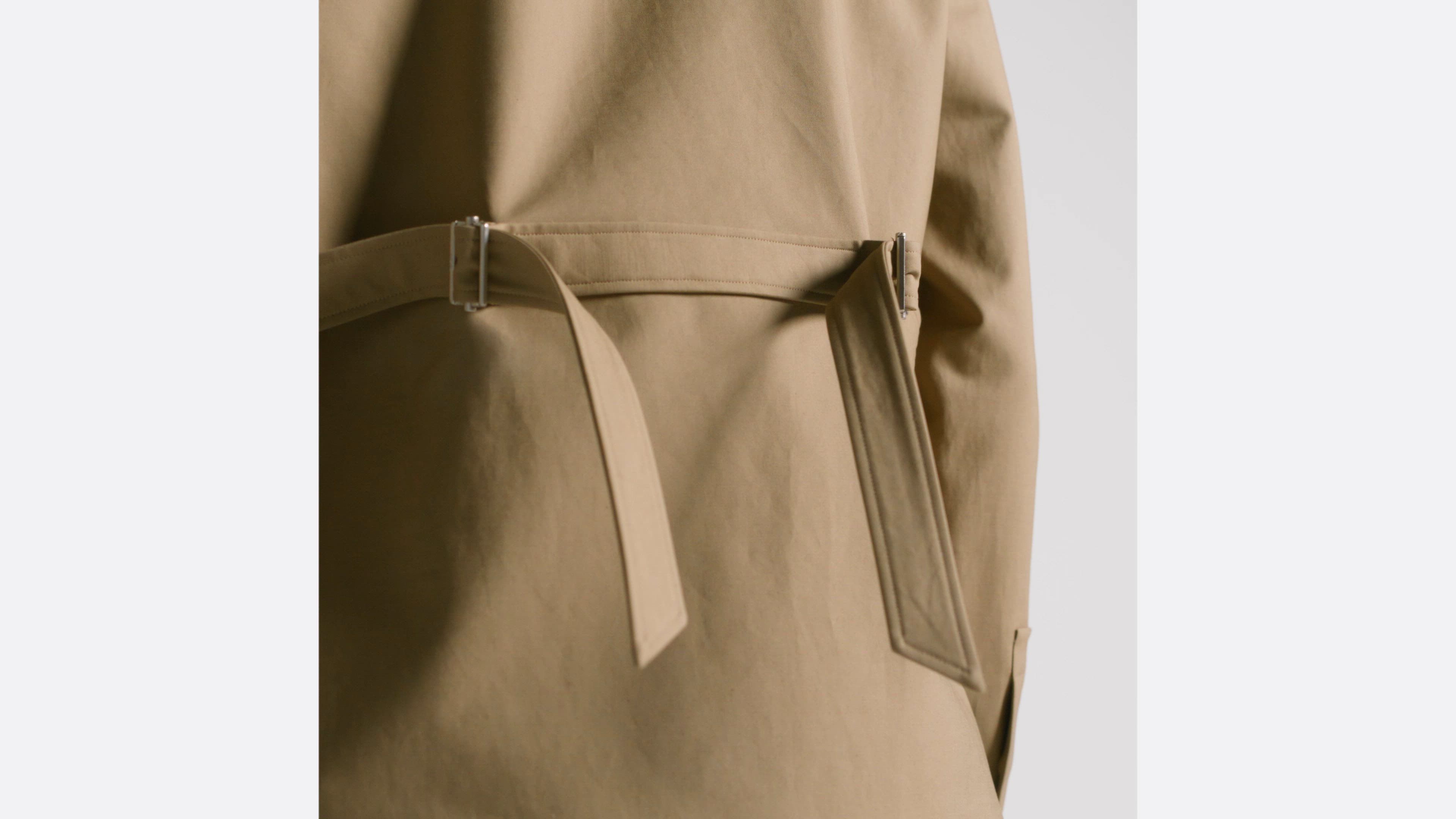 DIOR | Christian Dior Paris サファリシャツ ダブルフェース コットン