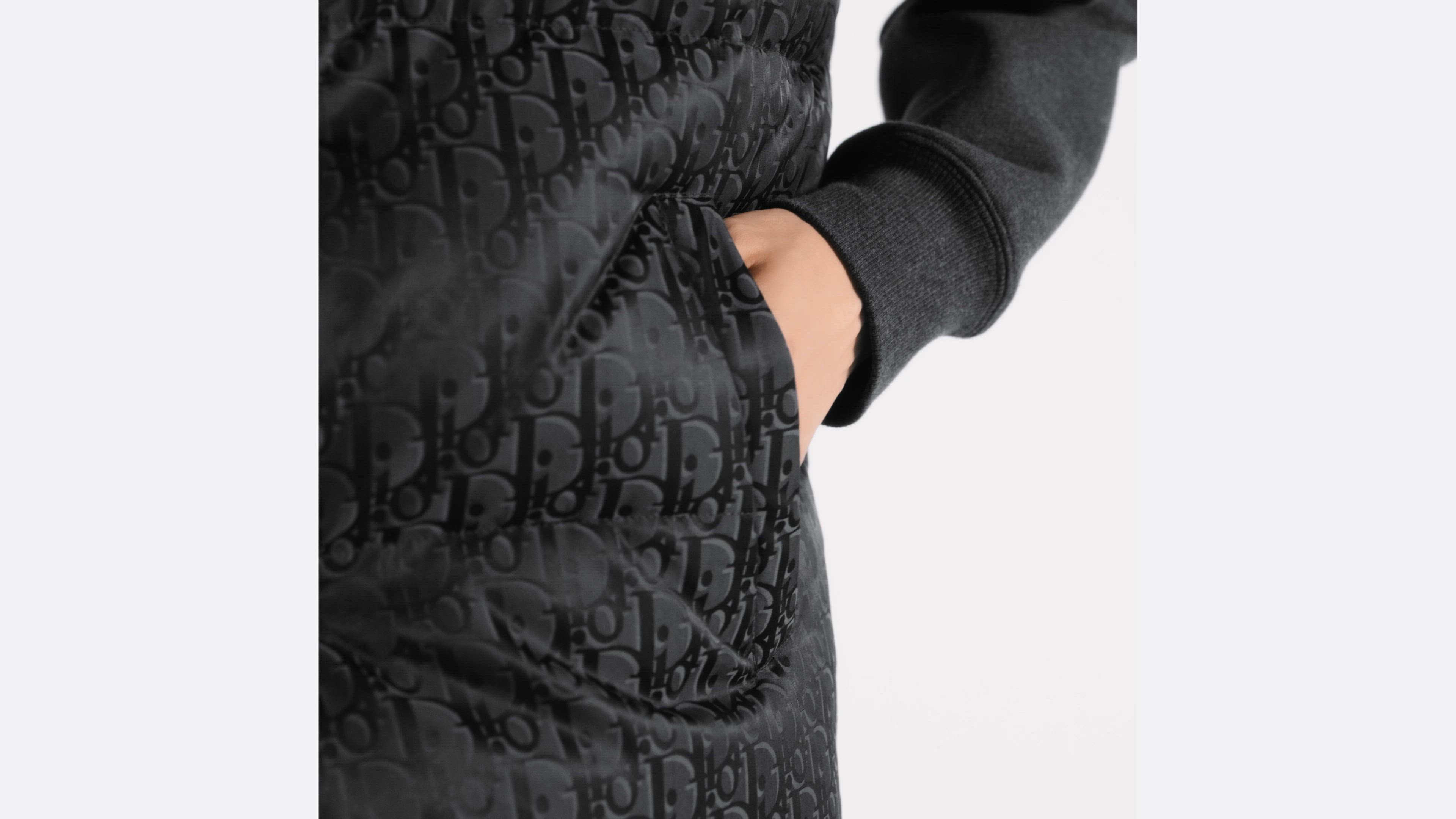 DIOR | ノースリーブ パファージャケット ディオール オブリーク