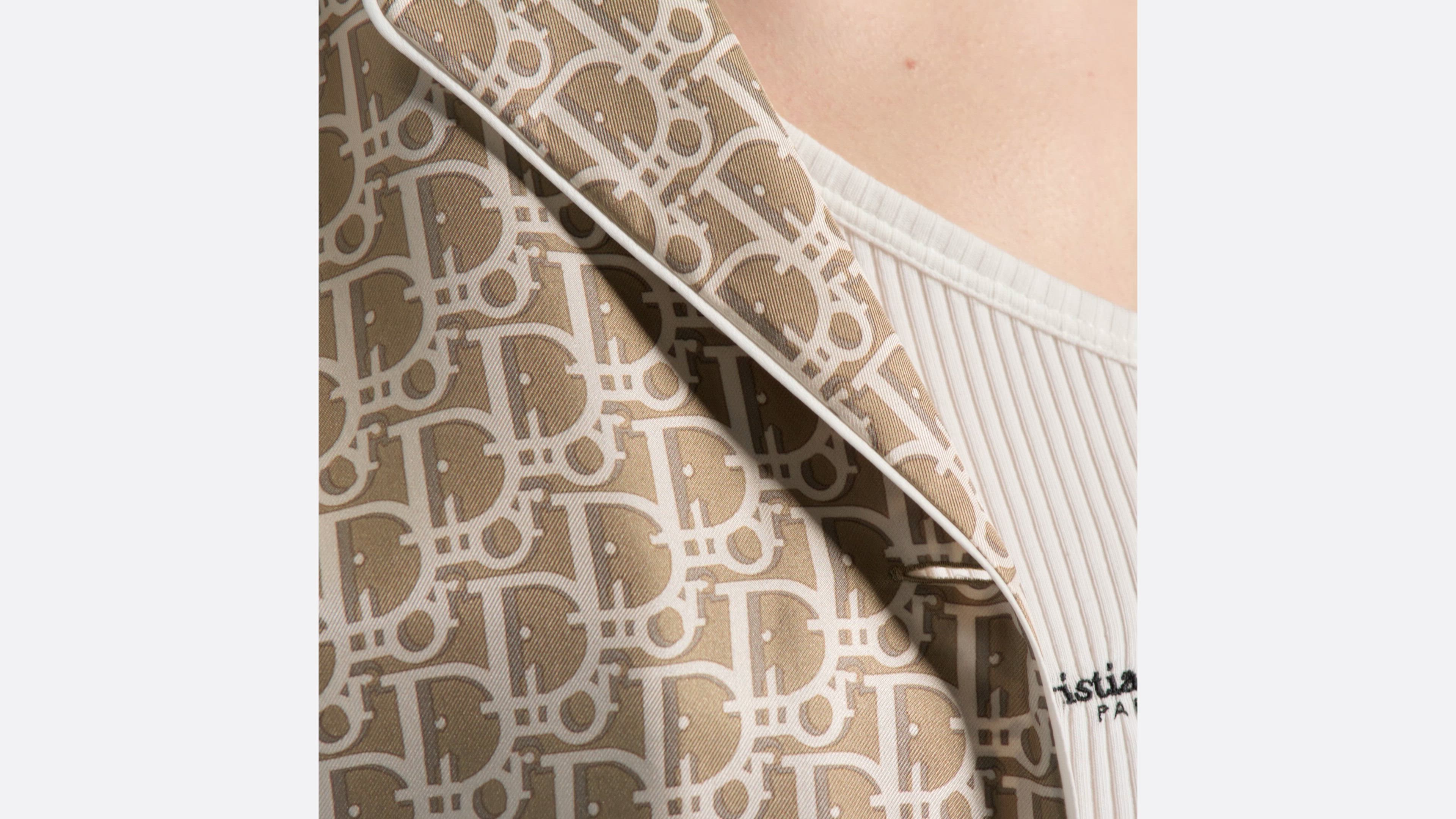 DIOR | シャツ ディオール オブリーク シルクツイル