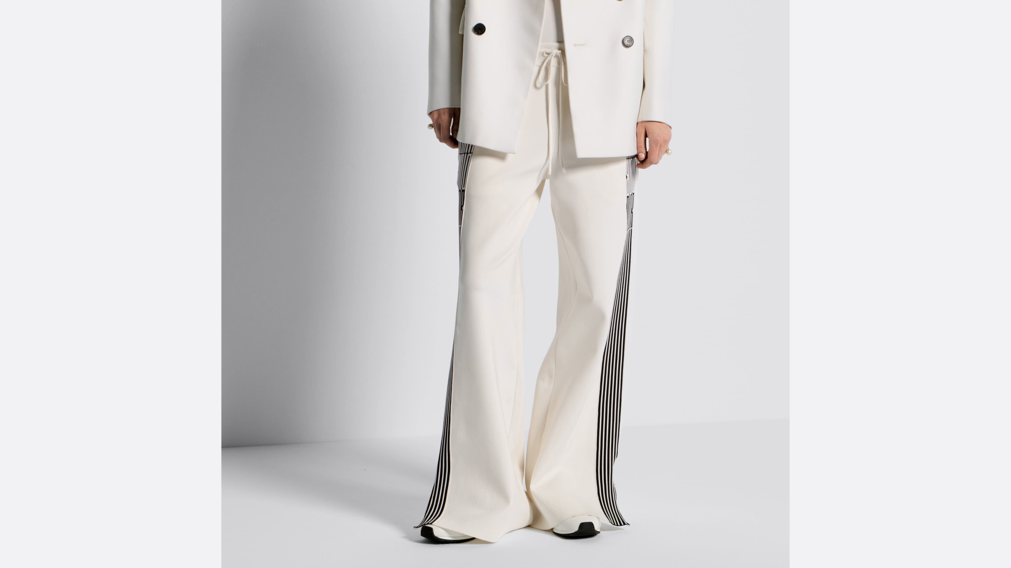 DIOR | フレアパンツ Dior Graphique テクニカル ニット