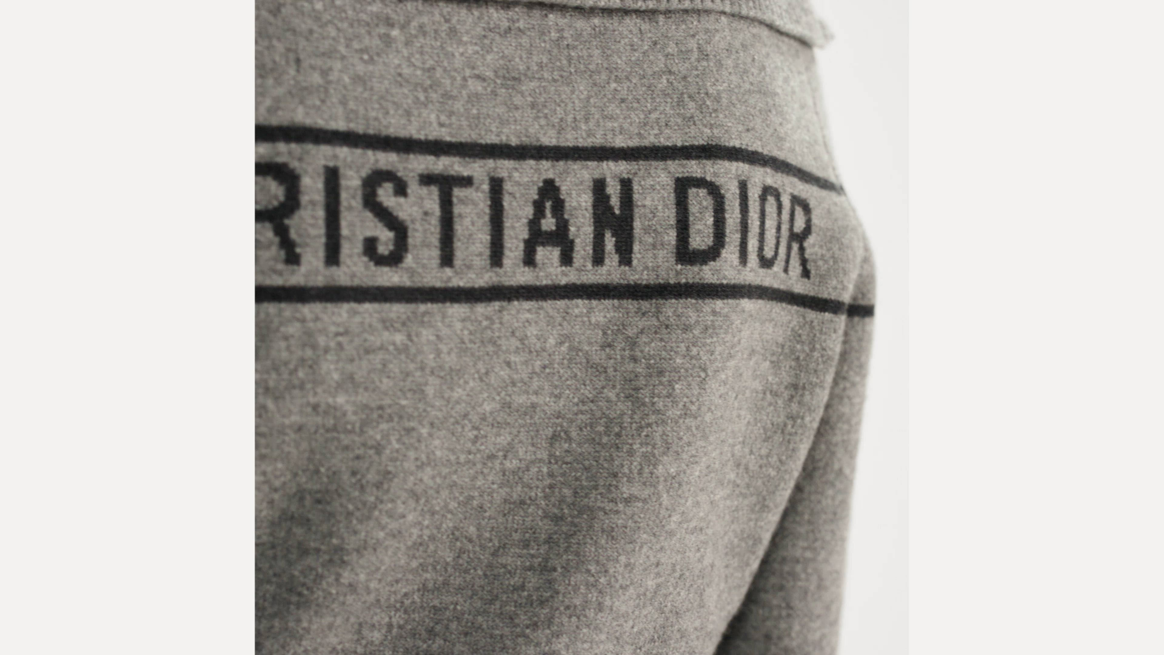 DIOR | リバーシブル カーディガン ディオール オブリーク カシミヤ