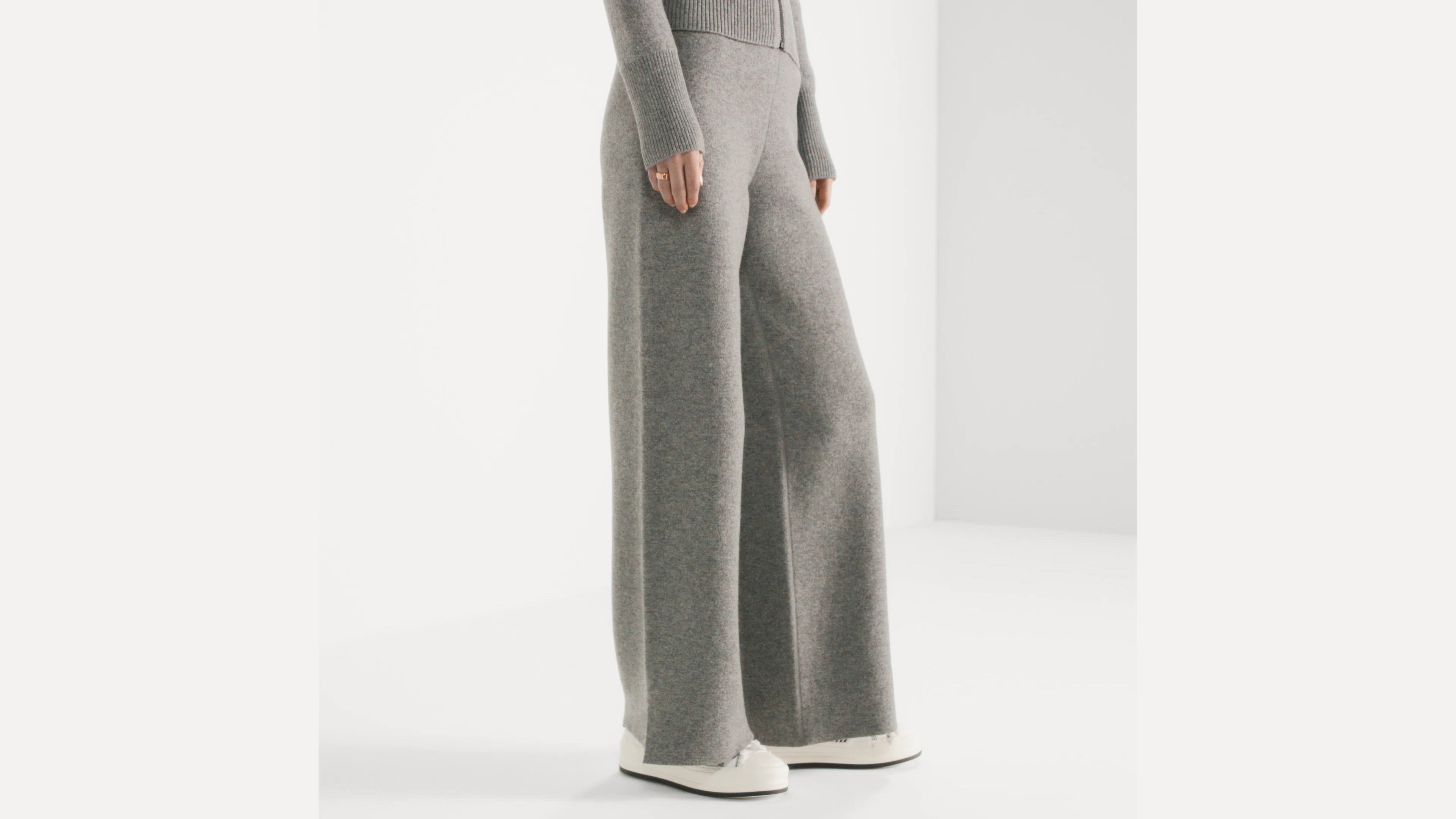 DIOR | フレアパンツ ディオール オブリーク カシミヤブレンド ニット