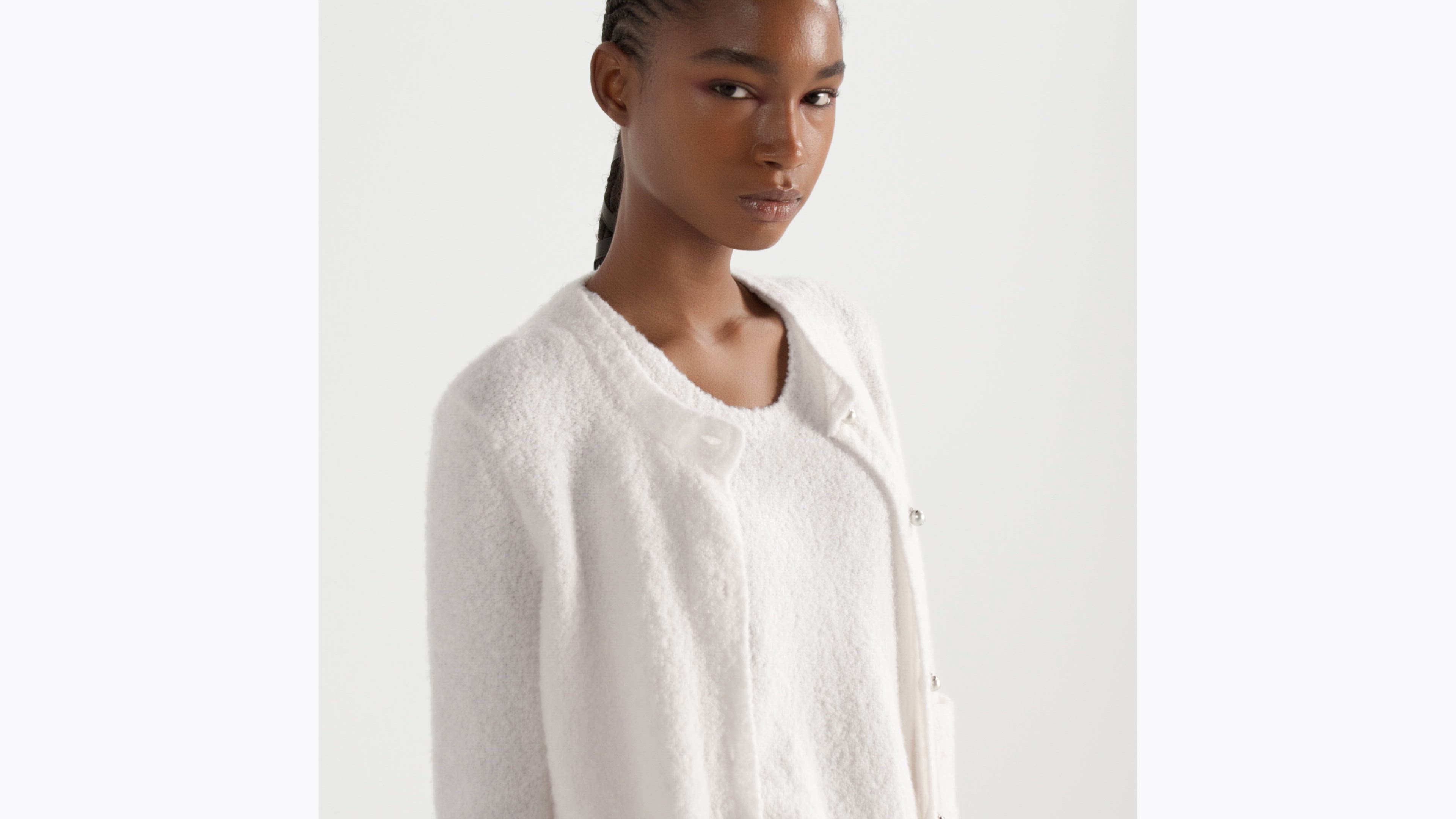 Twinset Ecru Wool-Cashmere-Blend Knit | DIOR