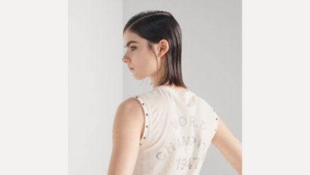 J'Adore Dior Tank Top White Cotton Jersey | DIOR