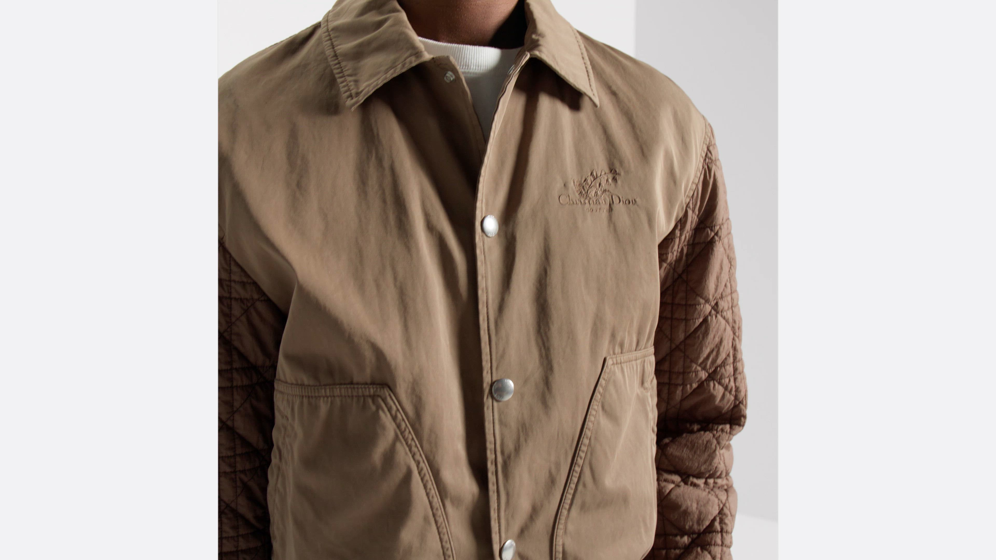 希少　Christian Dior ブラウン　ブルゾン　 ジャケット Christian Dior Pure Brown Archive Jacket (S) – Dolce Vita Hub