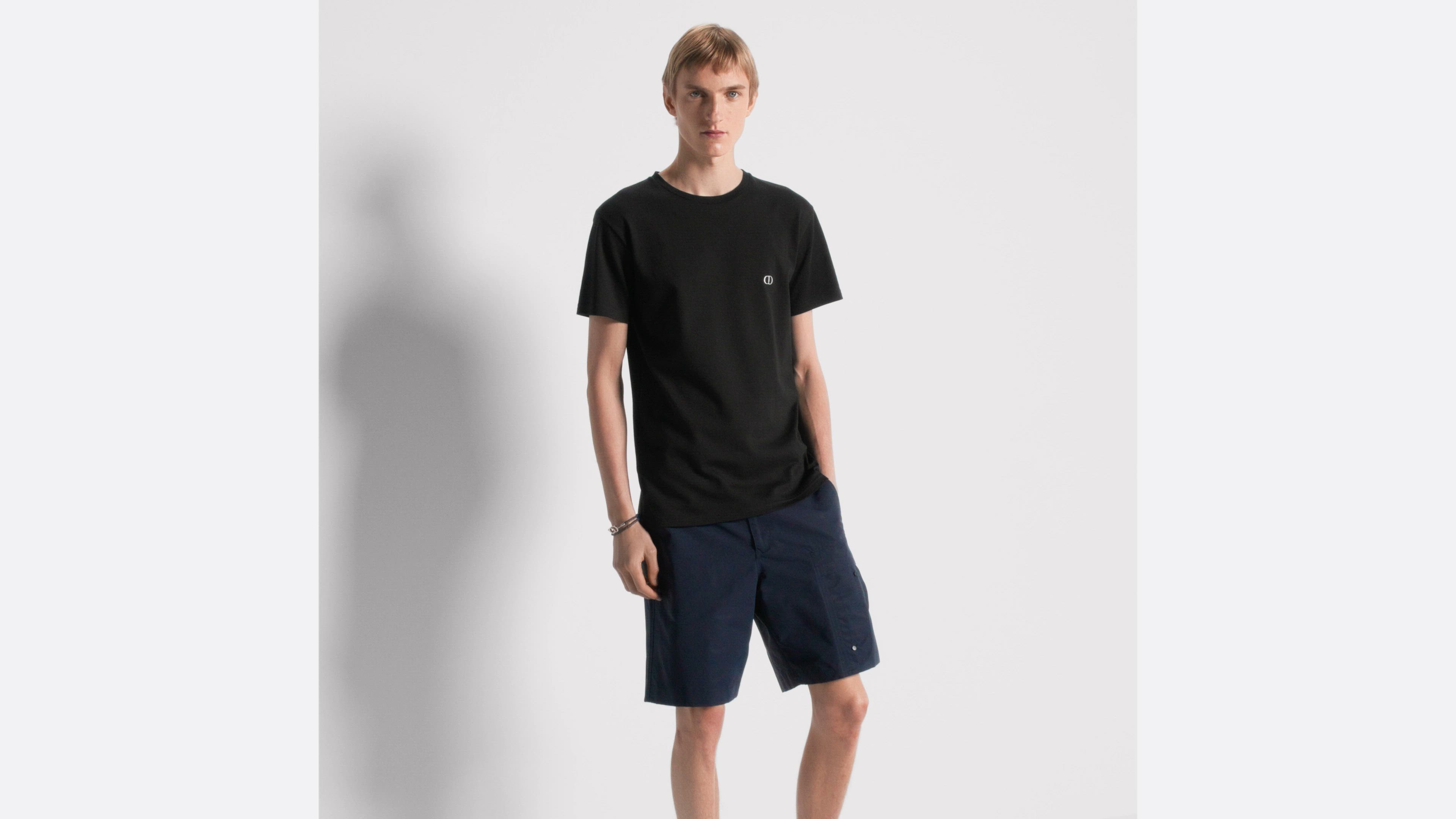 DIOR | CD Icon Tシャツ (フィット感のあるシルエット) コットンジャージー