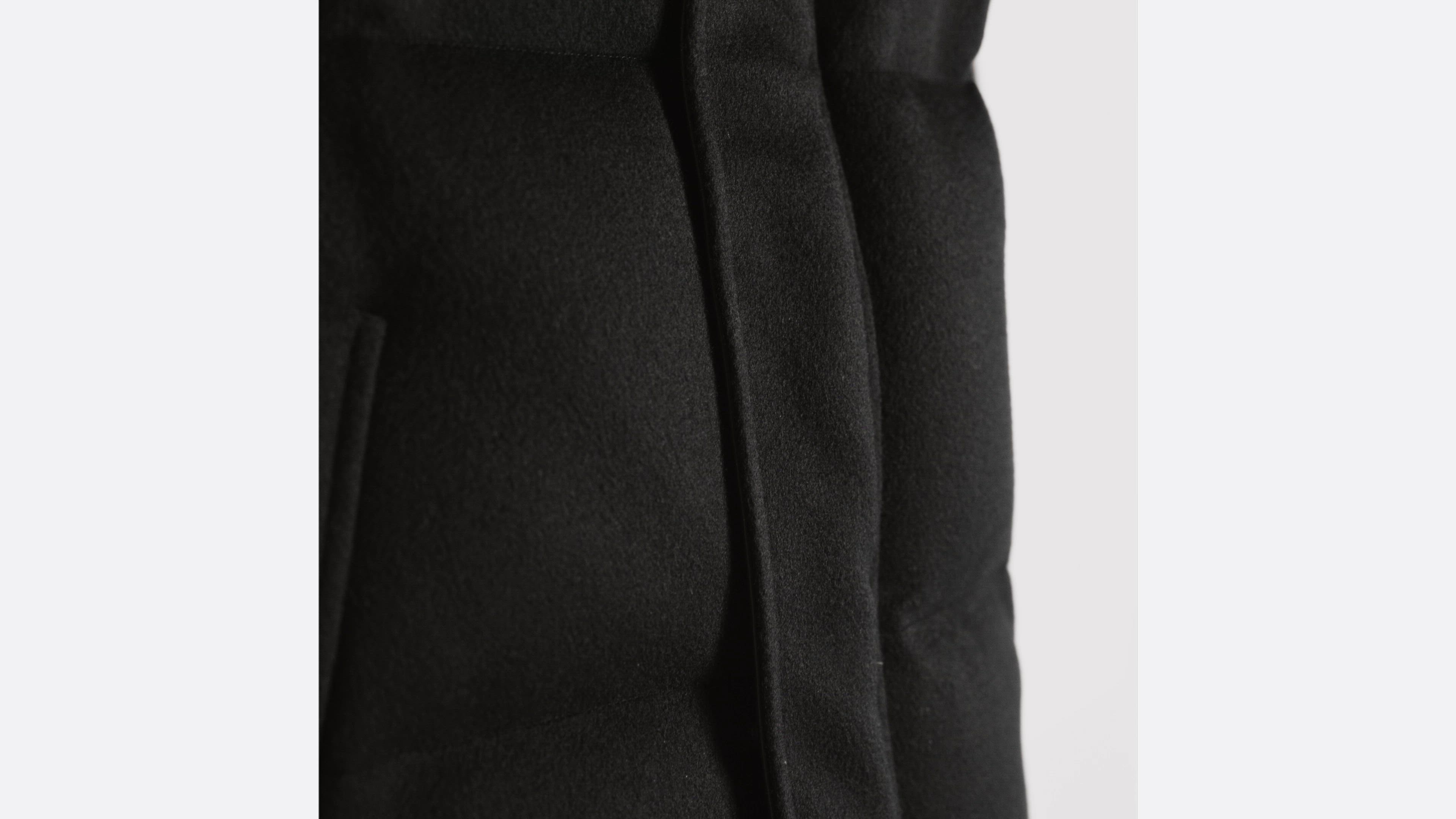 Dior Icons Down Jacket Black Cashmere | DIOR US
