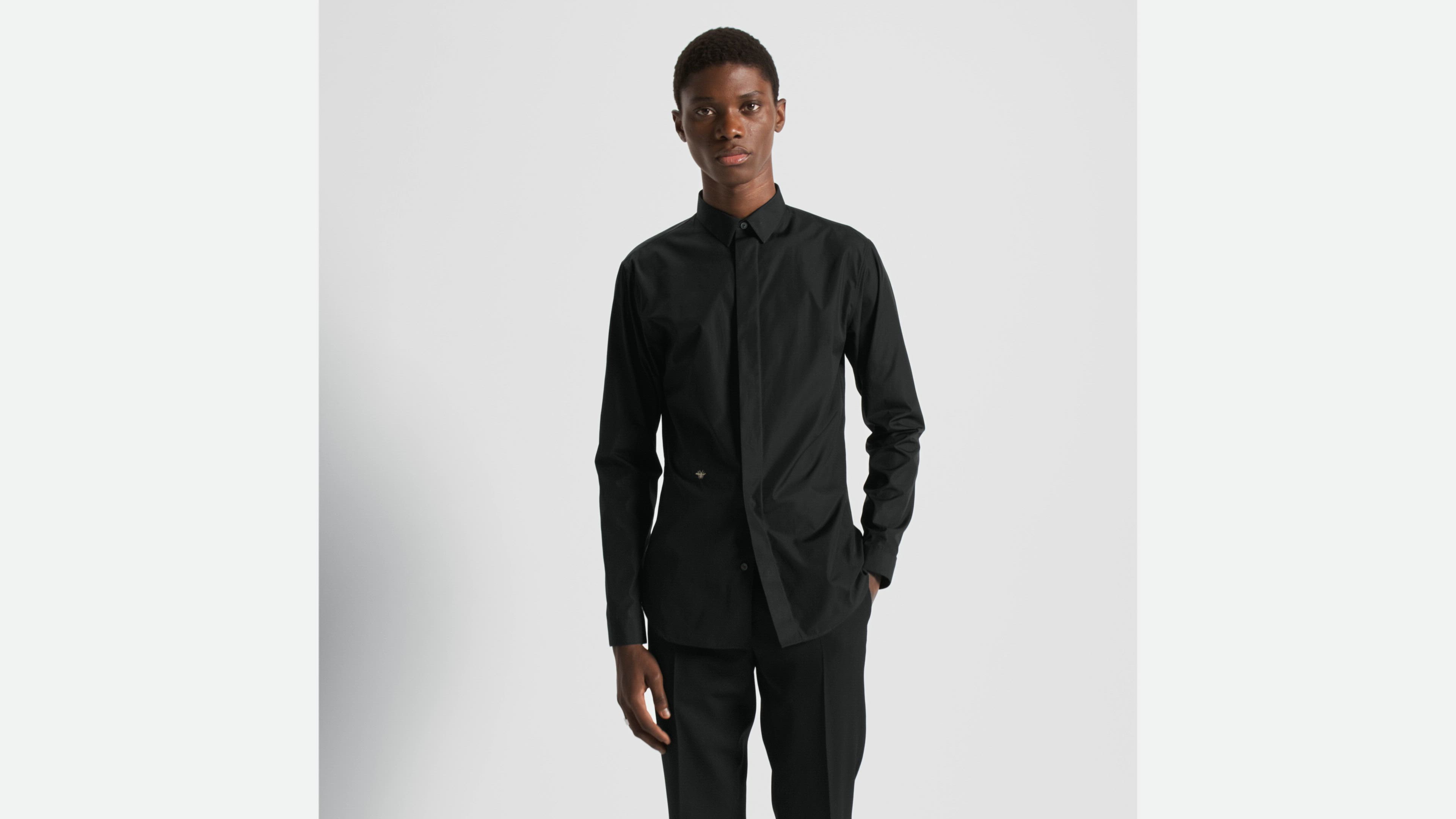 DIOR | BEE シャツ コットンポプリン