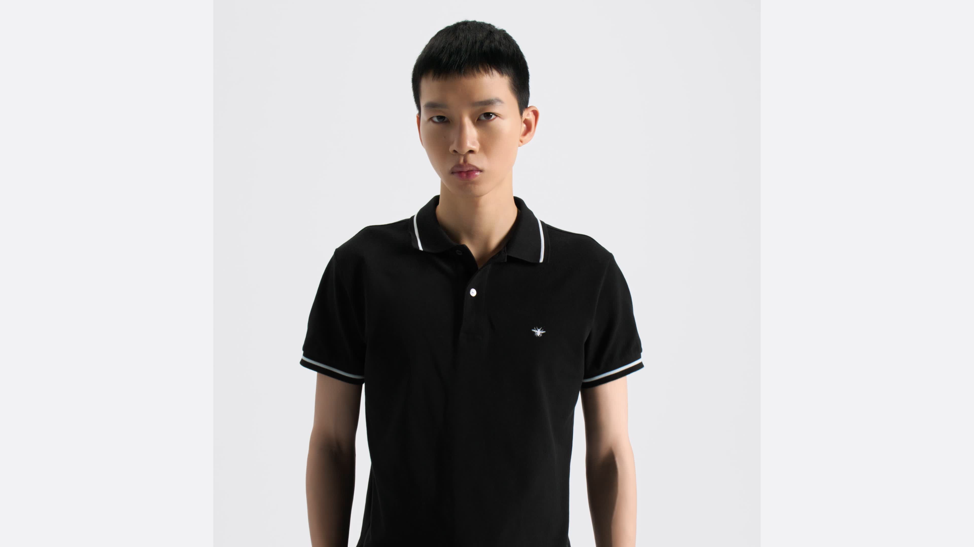 DIOR | BEE ポロシャツ コットンピケ