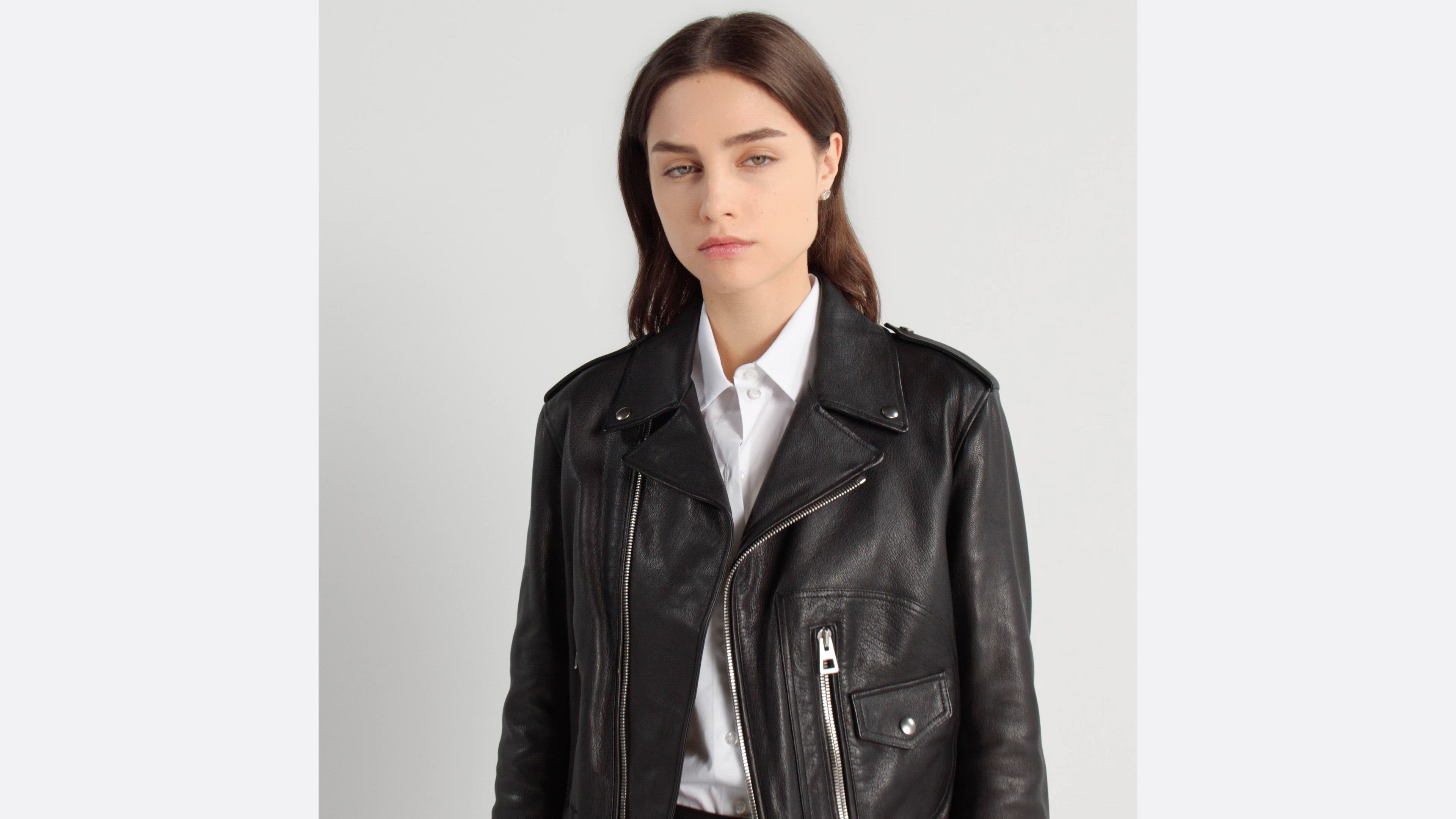 Biker Jacket Black Goatskin | DIOR