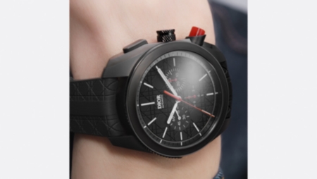 Dior 専用 DIOR | Chiffre Rouge Black Ultramatte Chronograph 直径41mmケース