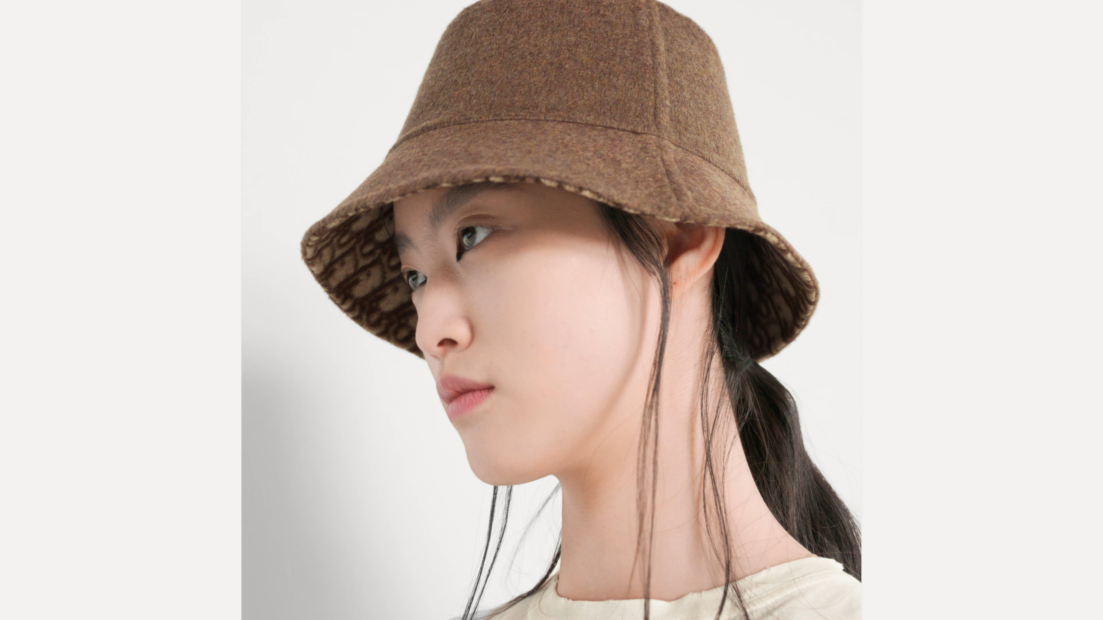 DIOR | Teddy-D リバーシブル ボブハット バージンウール & シルク