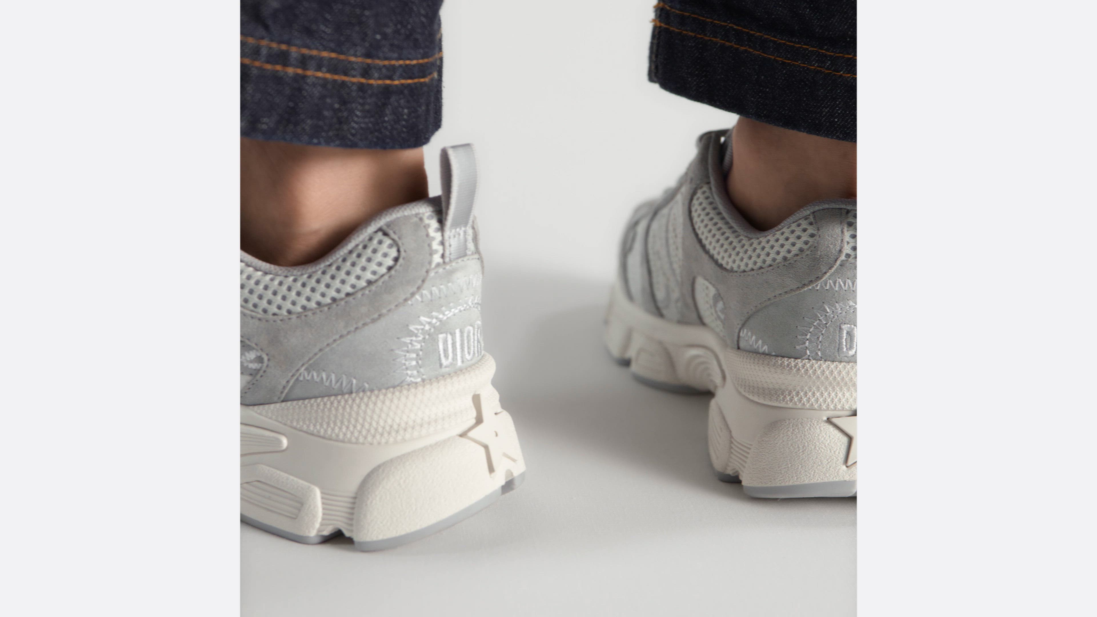 DIOR | Dior Chrono スニーカー メッシュ & スエードカーフスキン