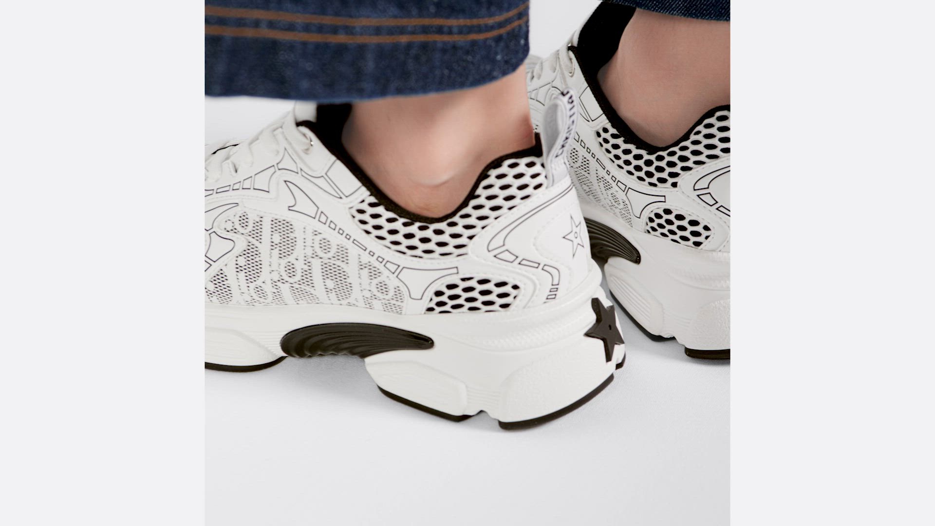 DIOR | Dior Vibe スニーカー ディオール オブリーク メッシュ