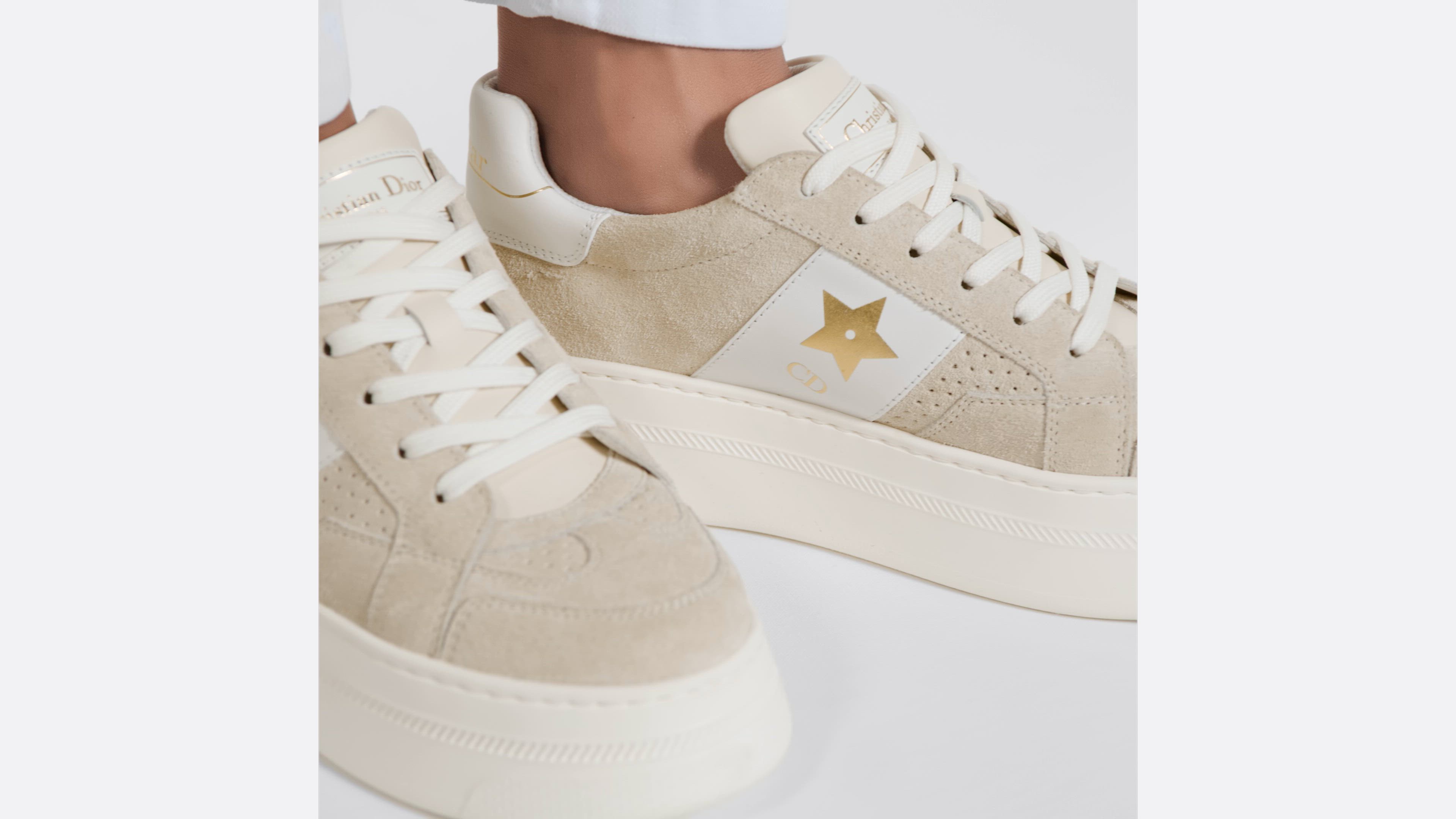DIOR | Dior Star プラットフォームスニーカー スエードカーフスキン