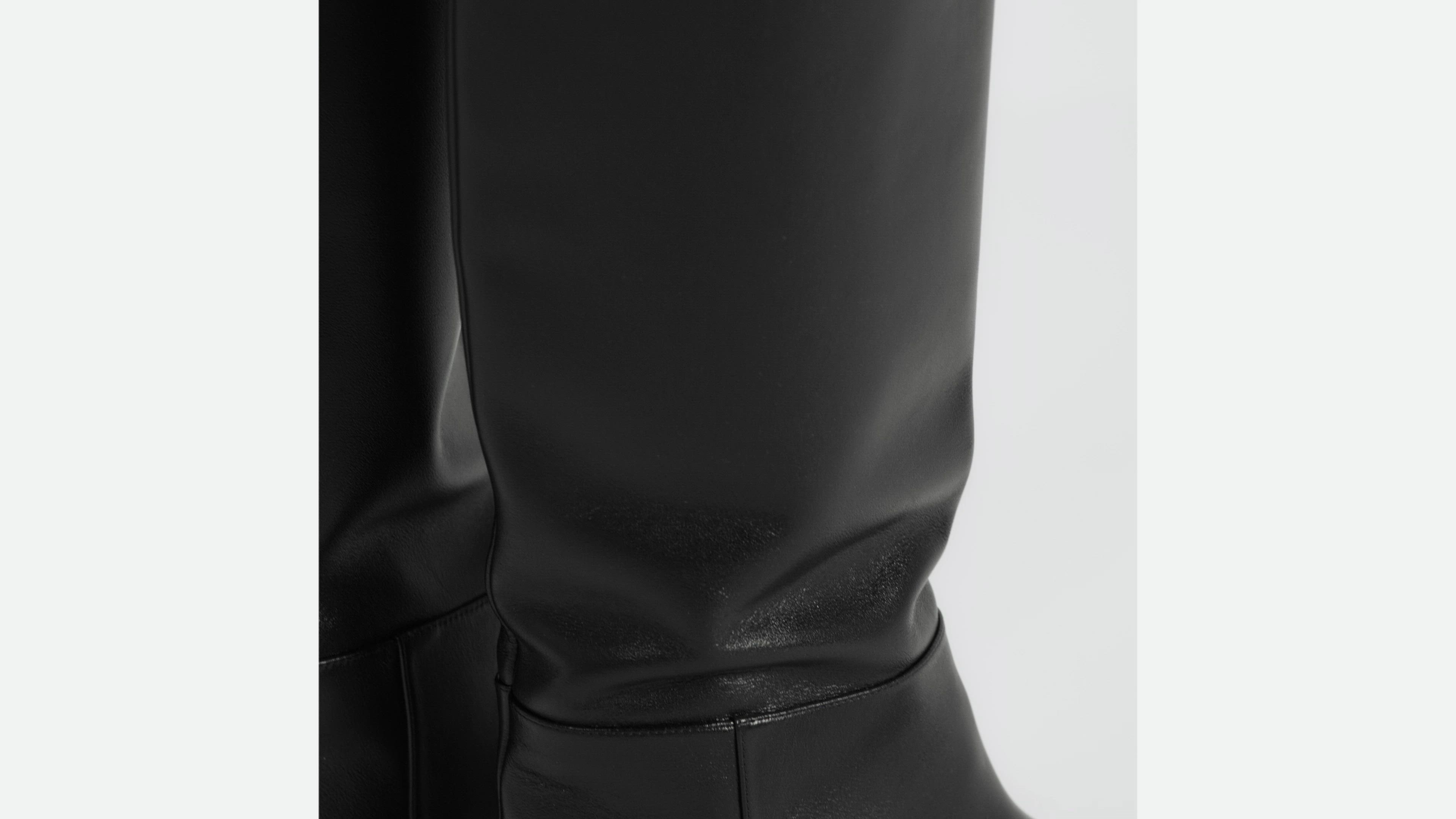D-Town Boot Black Supple Calfskin | DIOR