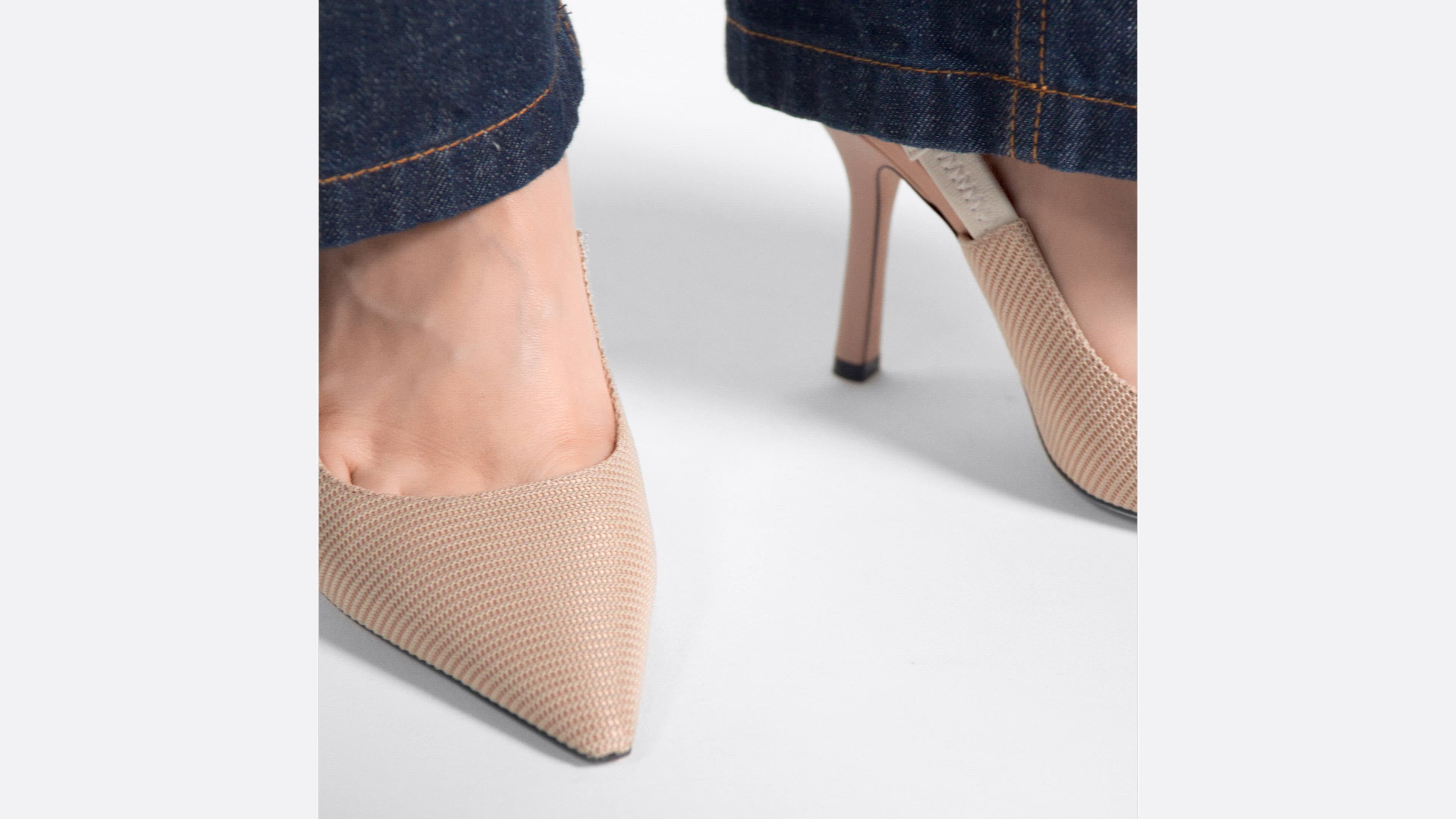 DIOR | J'Adior スリングバックパンプス テクニカル ファブリック