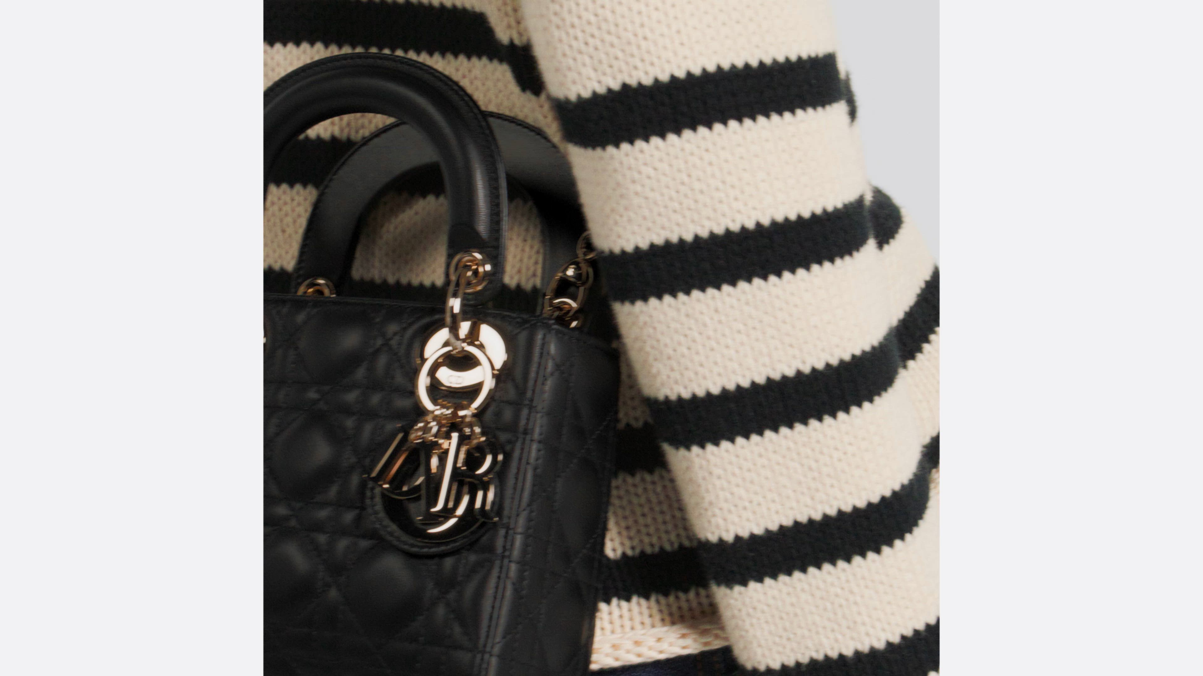 DIOR | Lady Dior バッグ ミニ カナージュ ラムスキン