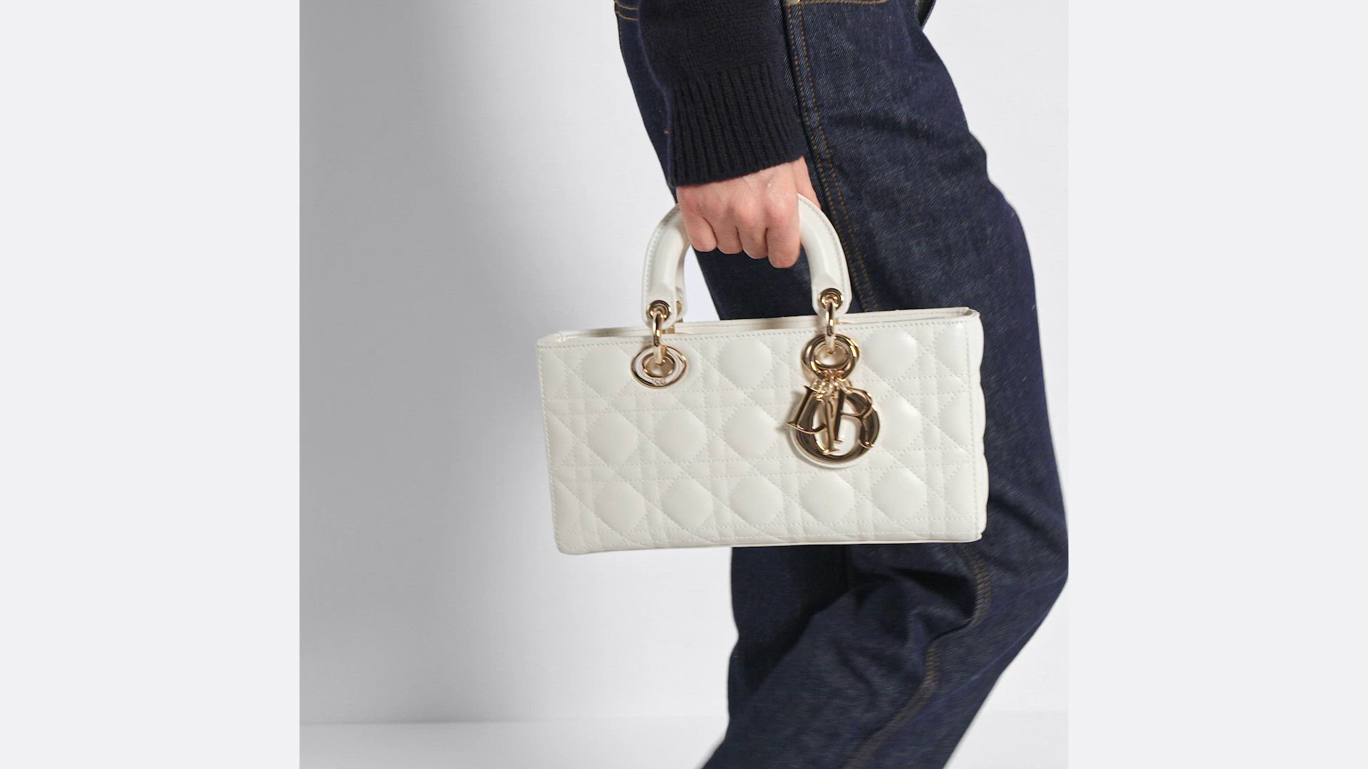 DIOR | Lady D-Joy バッグ ミディアム カナージュ ラムスキン