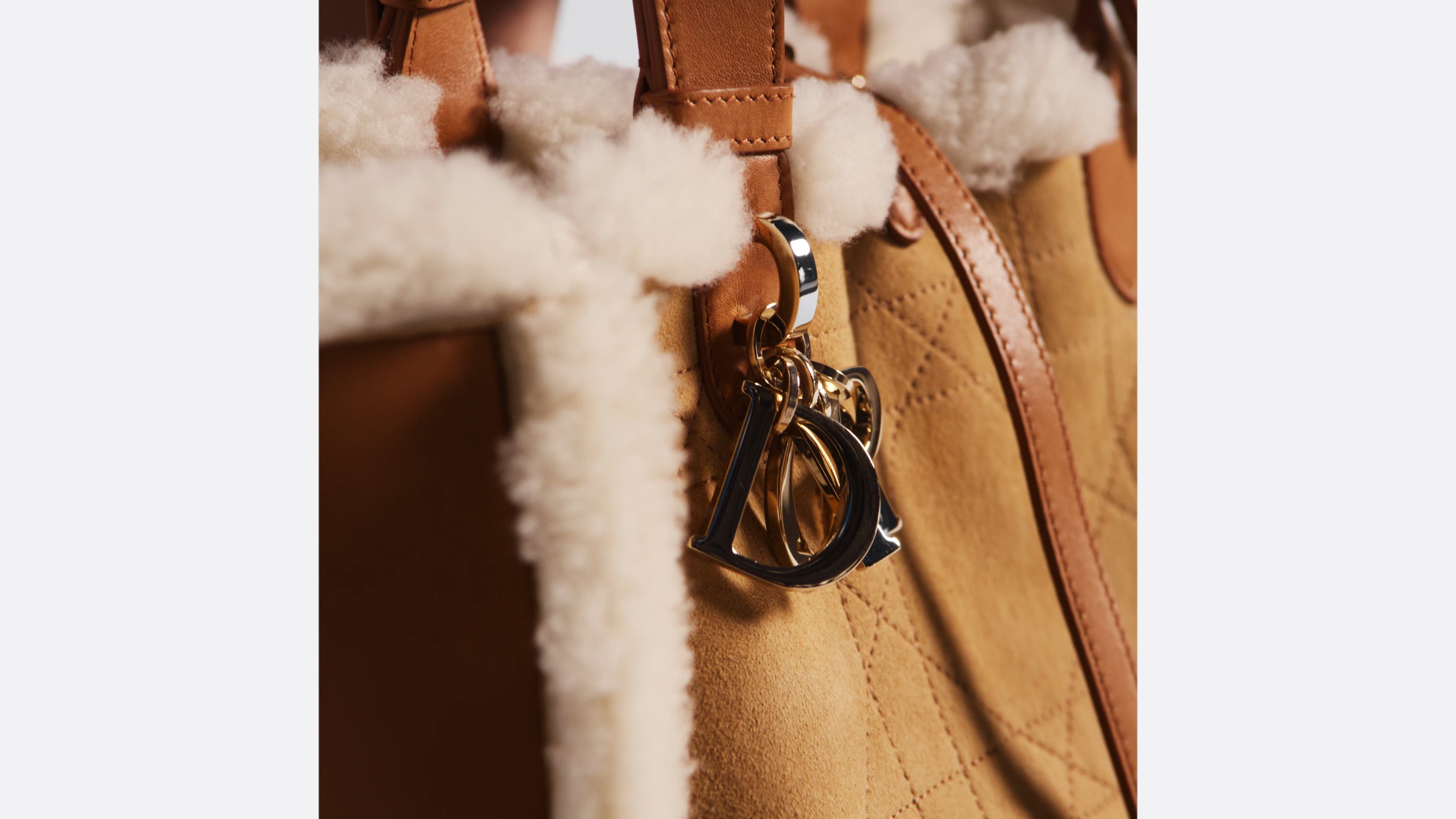 DIOR | Dior Toujours バッグ ミディアム マクロカナージュ スエード