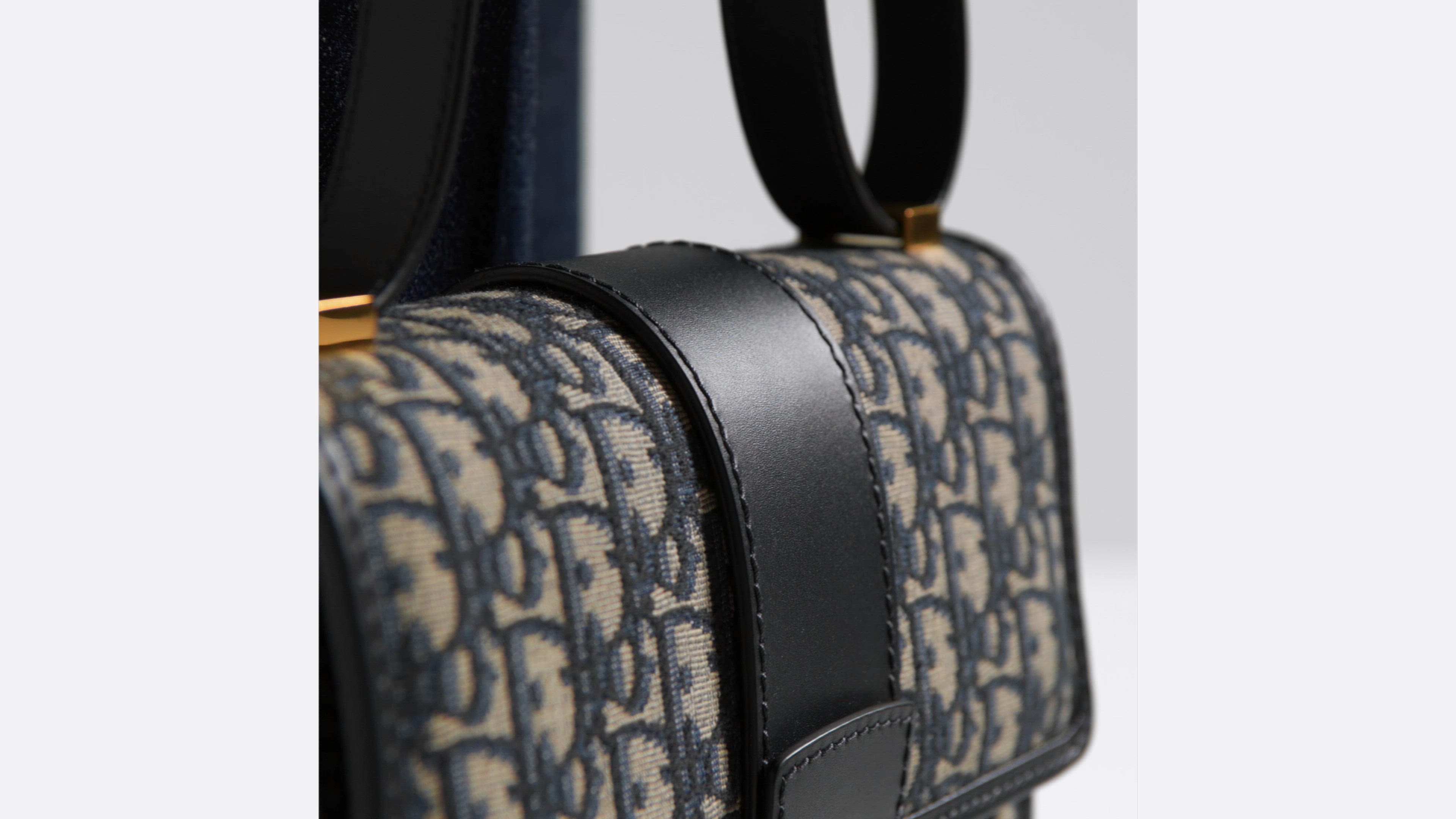 DIOR | 30 Montaigne バッグ スモール ディオール オブリーク ジャカード