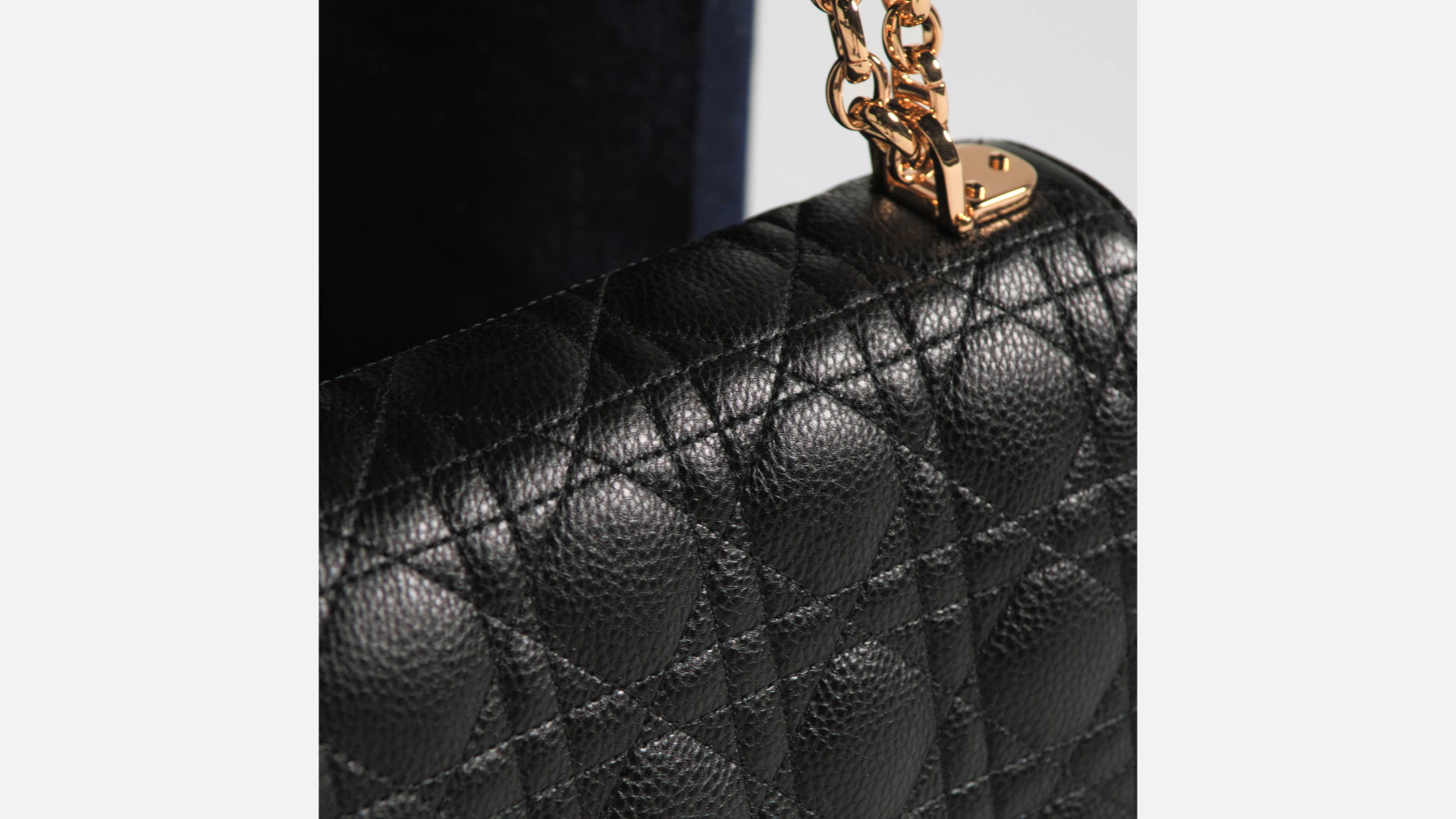 DIOR | Dior Caro バッグ ミディアム カナージュ カーフスキン