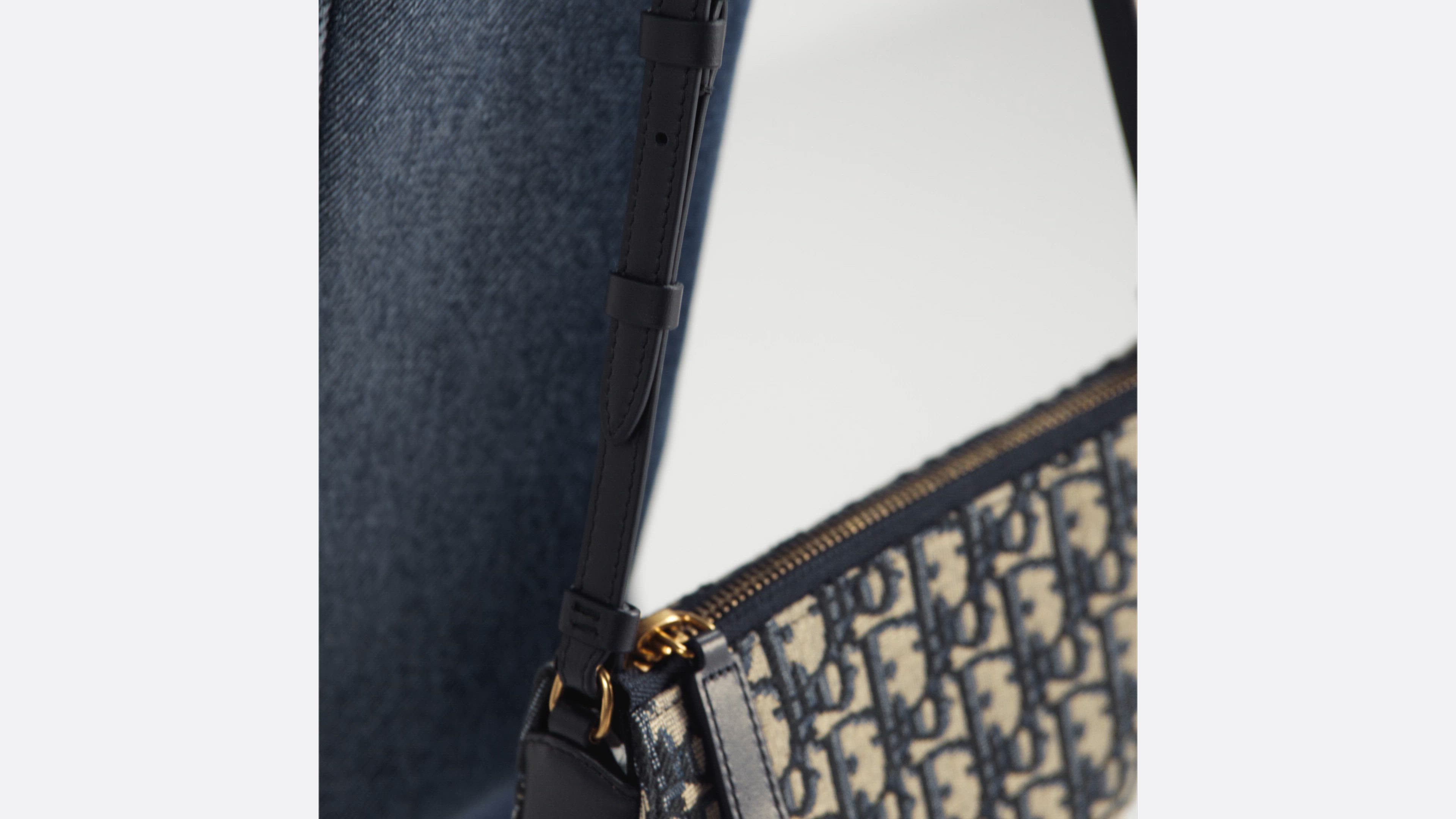 DIOR | Saddle ポーチ ロデオ ディオール オブリーク ジャカード