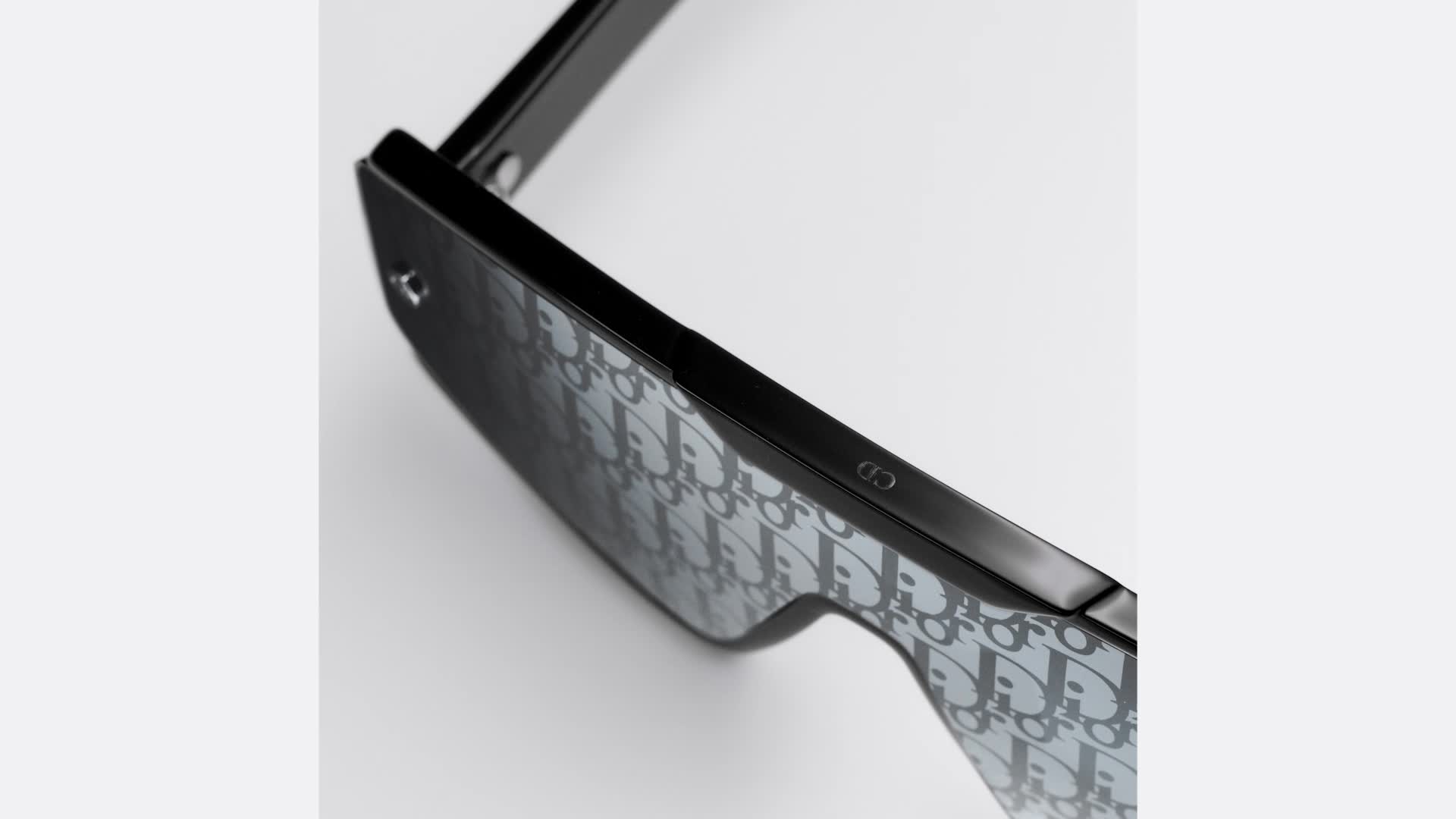 Diorxtrem MU Black Mask Sunglasses with Interchangeable Lenses | DIOR