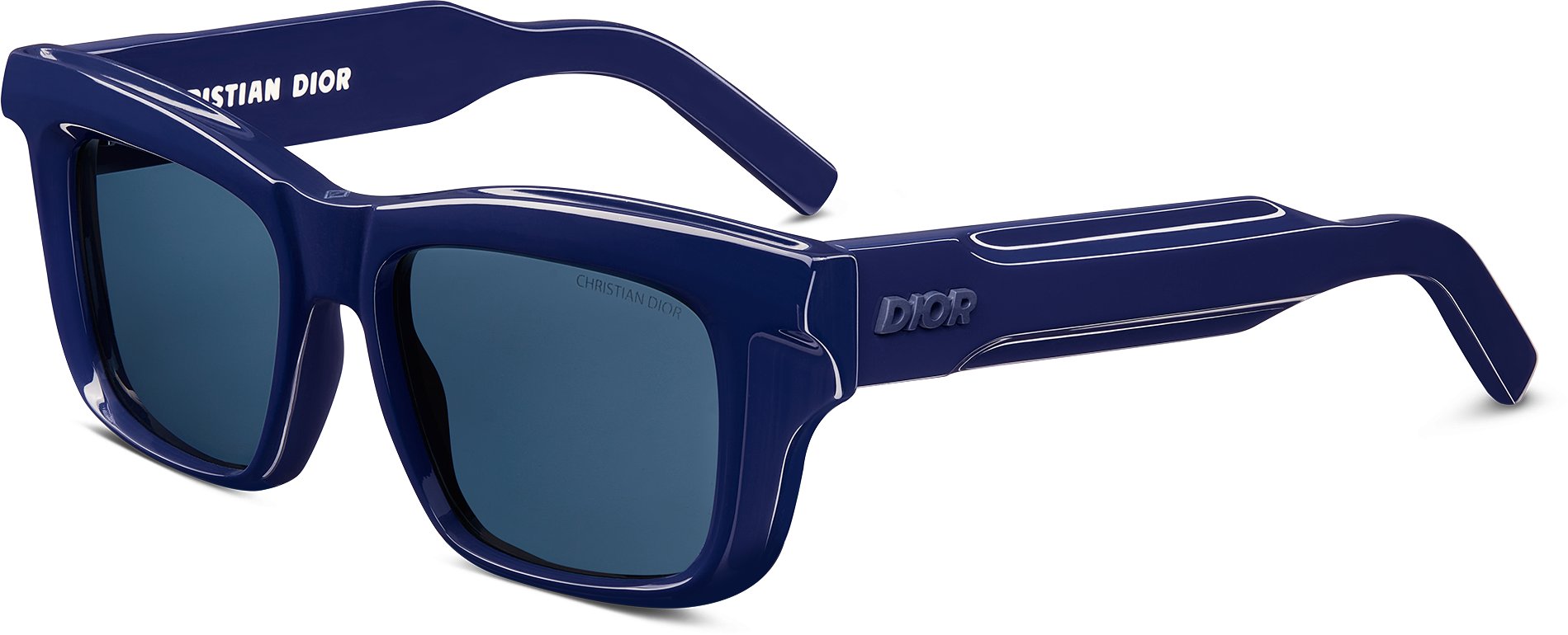 DiorXplorer S2I Gafas de sol rectangulares negras DIOR