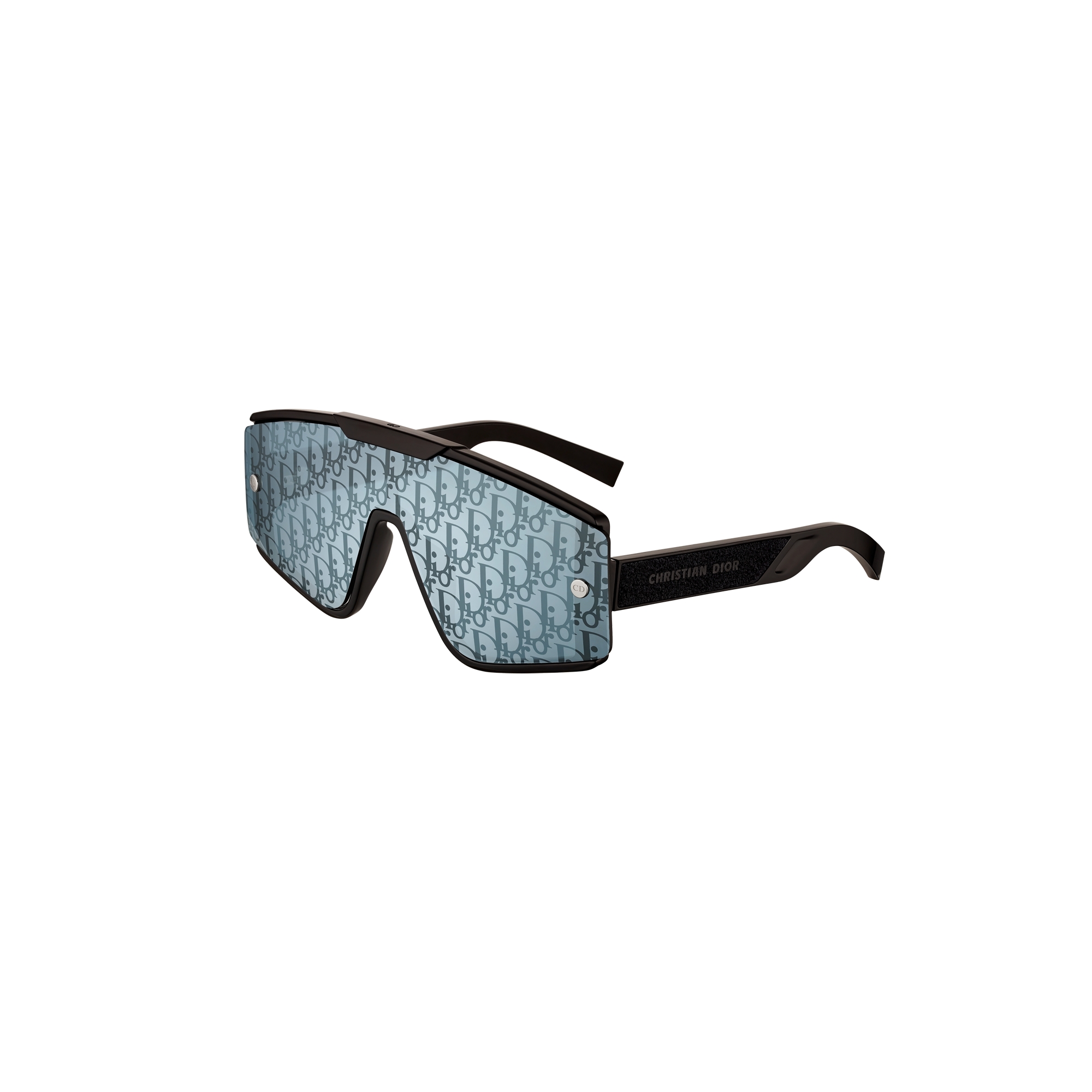 Diorxtrem MU Black Mask Sunglasses with Interchangeable Lenses | DIOR