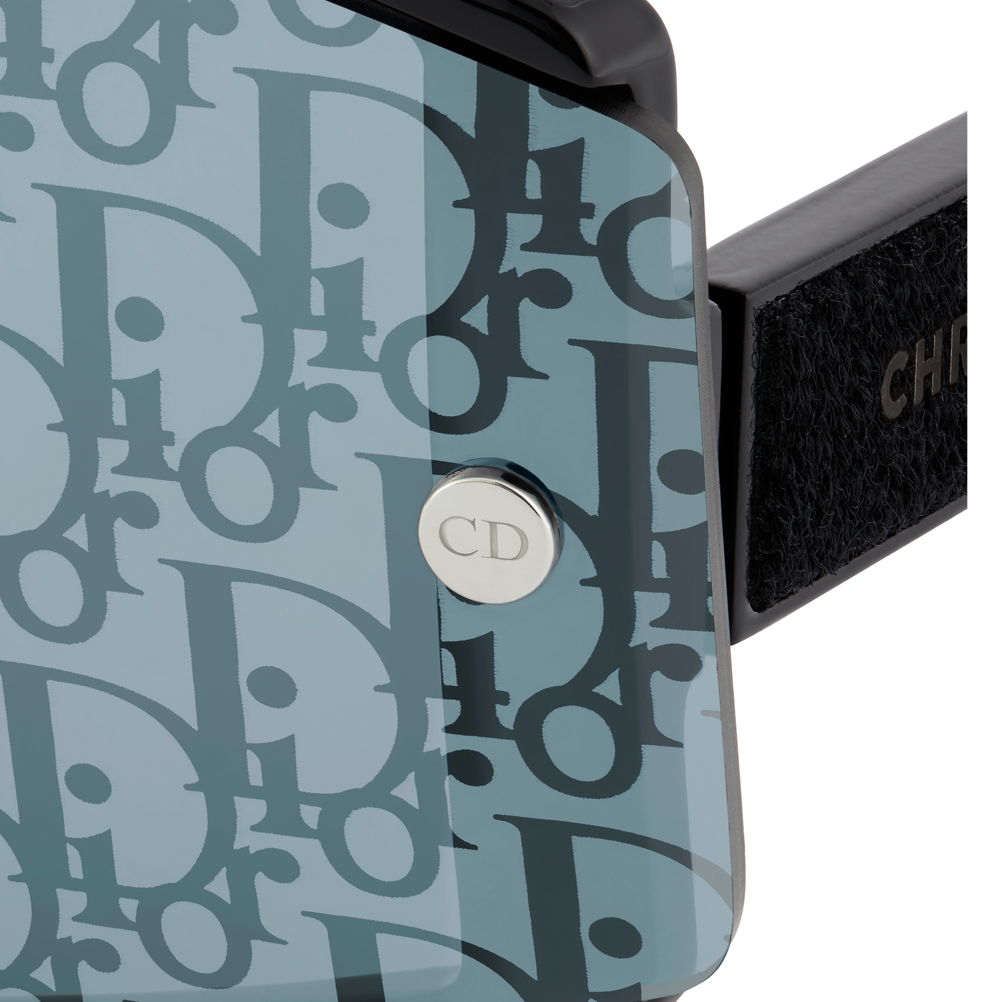 Diorxtrem MU Black Mask Sunglasses with Interchangeable Lenses E09